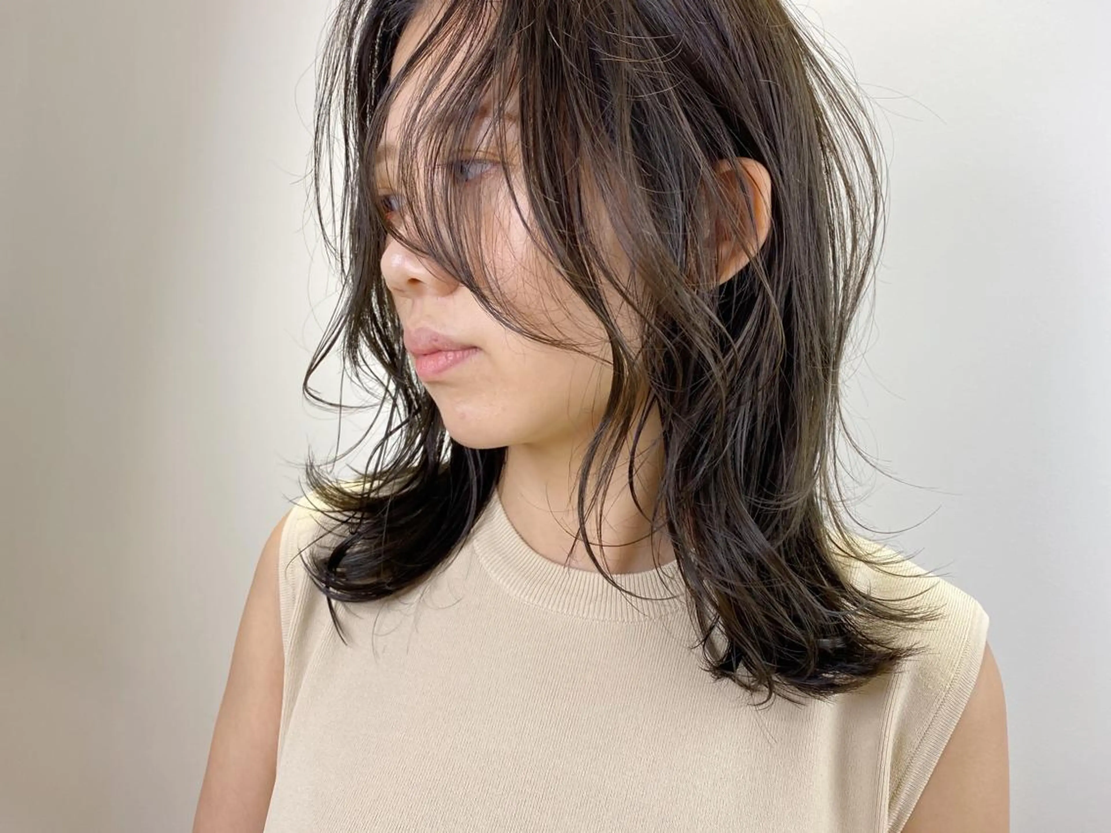 ミディアム ヘアカラー トリートメント 関 京磨のヘアスタイル