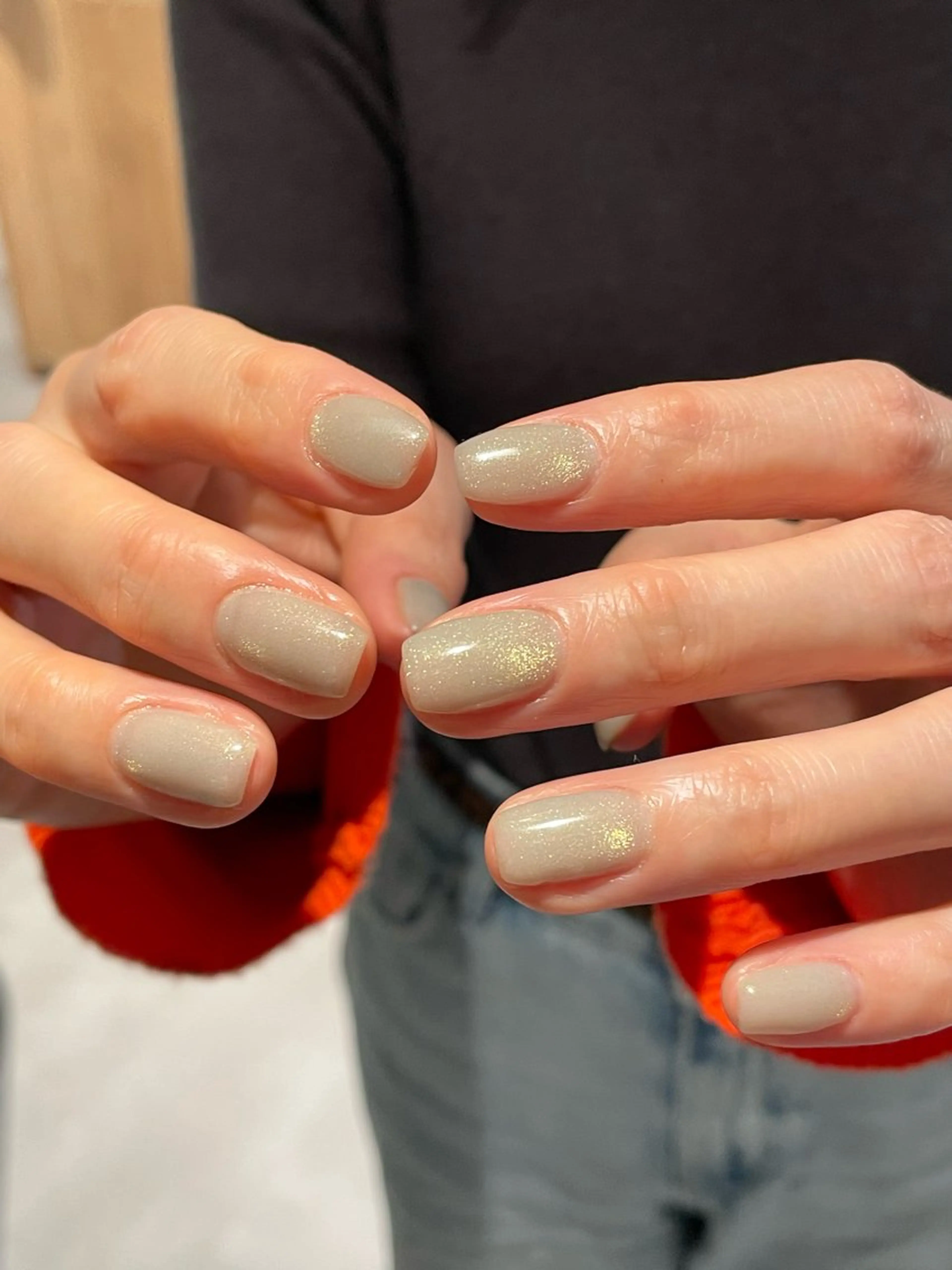 ネイル マグネットネイル ハンドネイル LEGIT nail AKARIのネイルデザイン