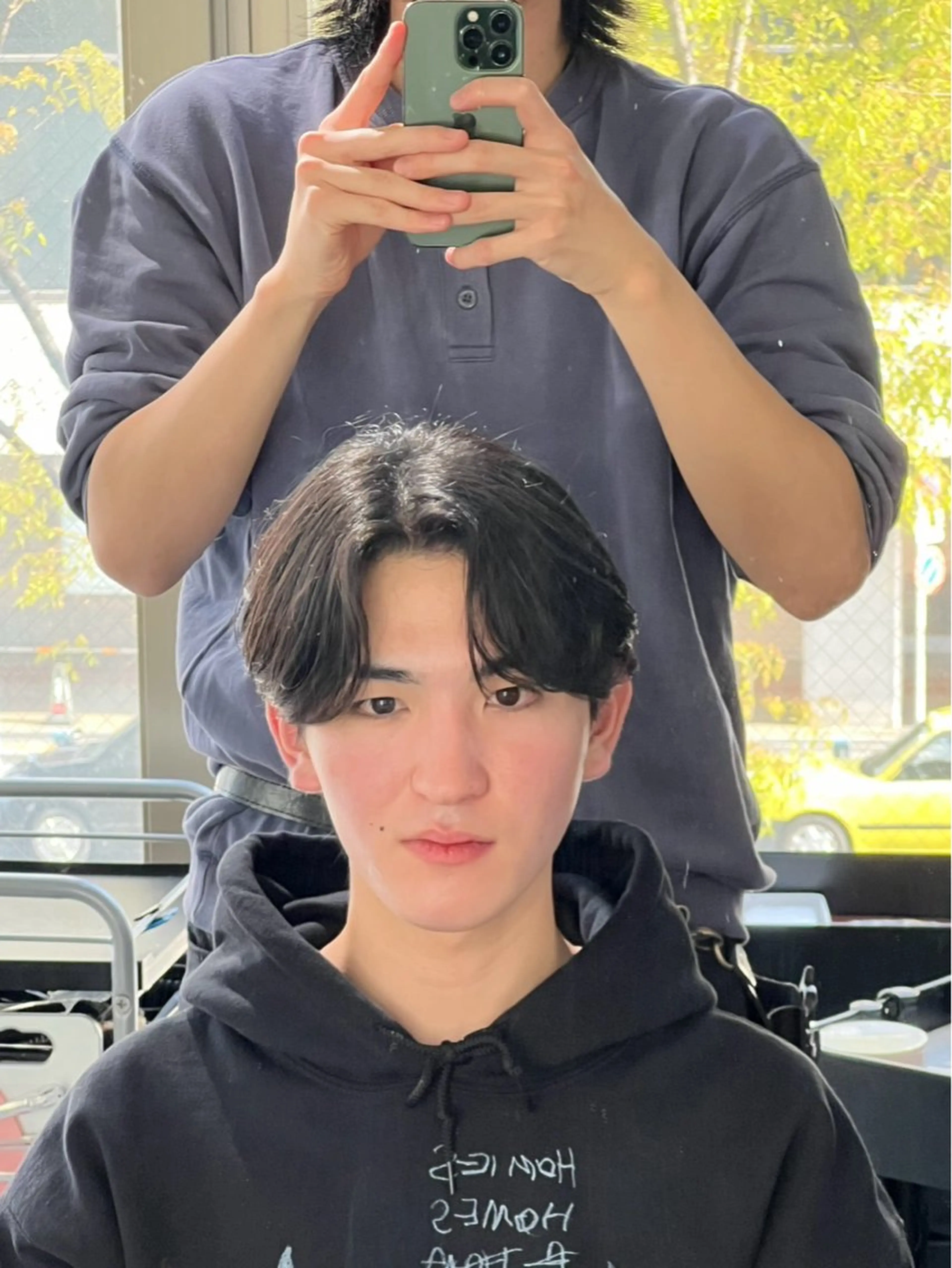 メンズ カット 和 ／韓国メンズスタイルのヘアスタイル