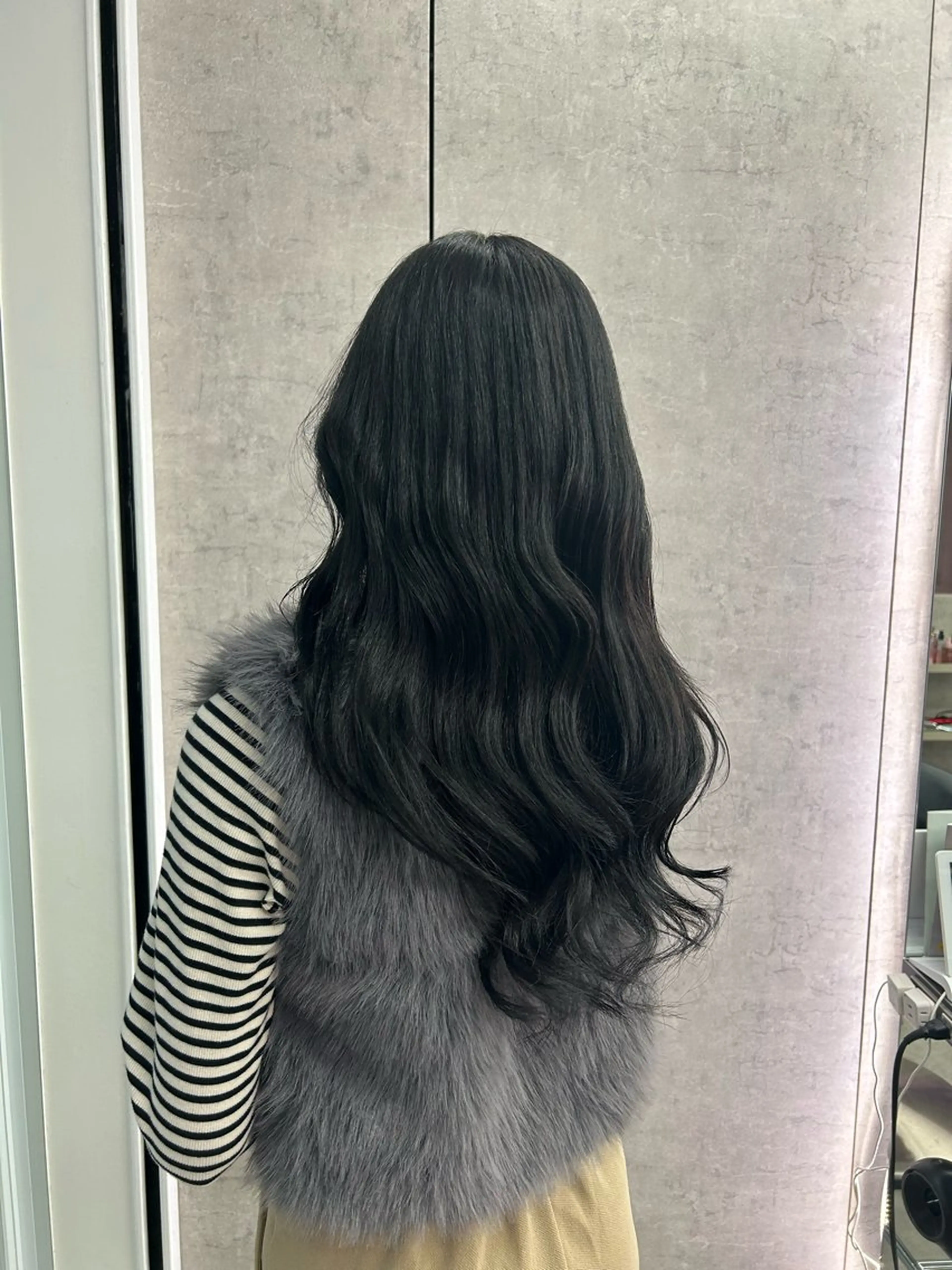 セミロング ヘアカラー トリートメント 髪質改善/縮毛矯正 山口蒼太のヘアスタイル