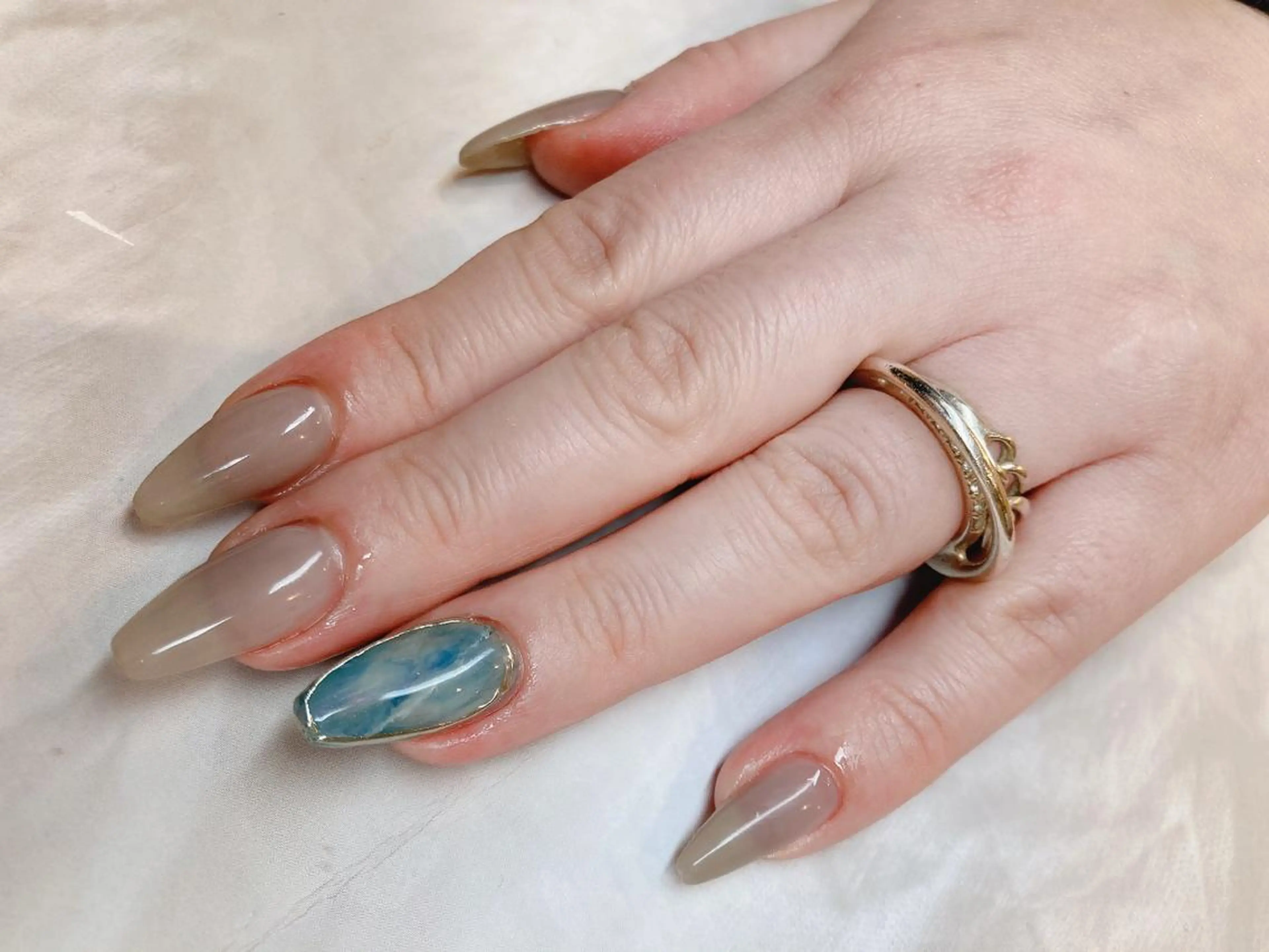 ネイル ニュアンスネイル nail salon MARNI（ﾏﾙﾆ）のネイルデザイン