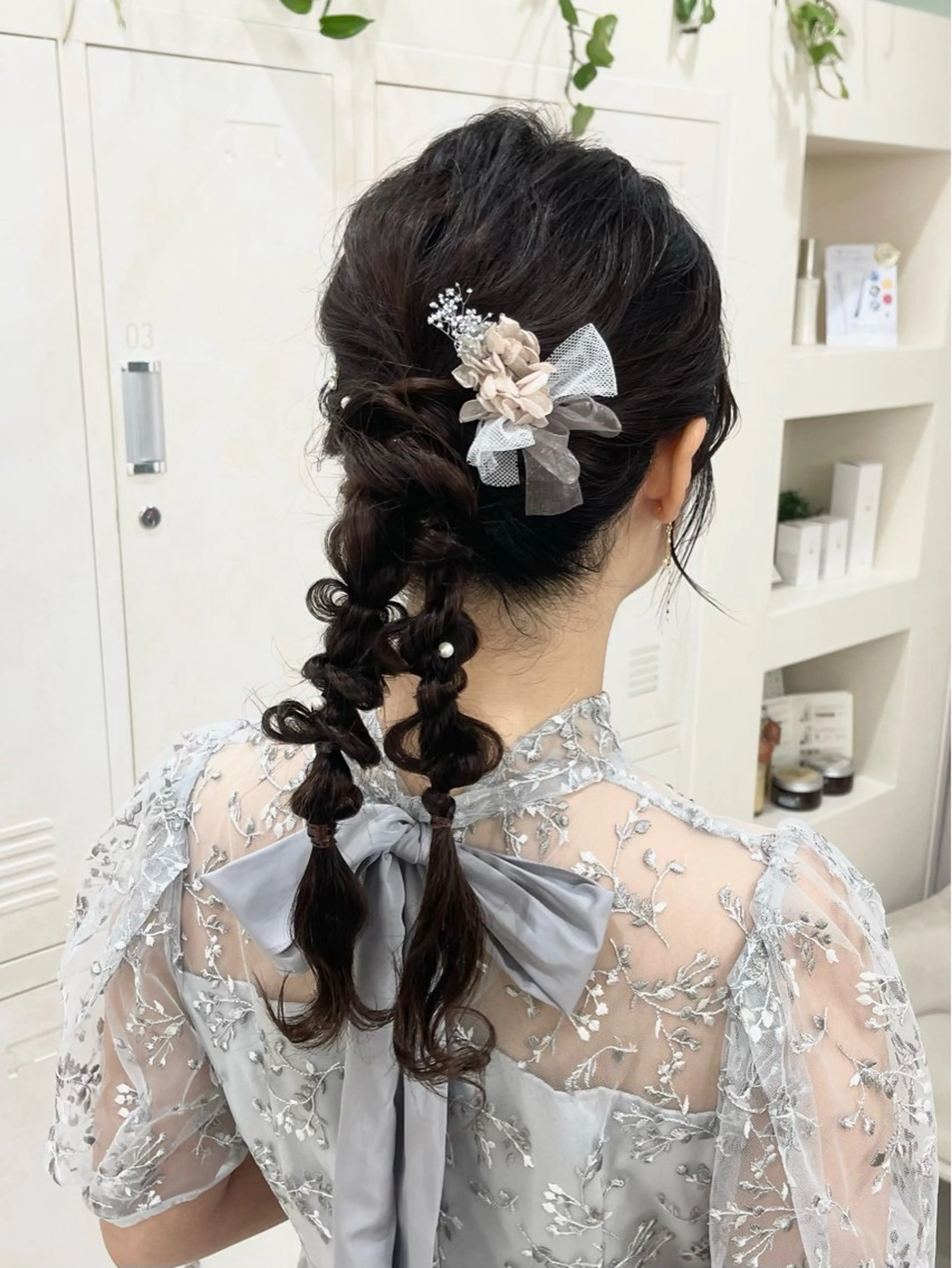 ヘアアレンジ ヘアセット 東梅田エリアカラー ヘアセットNo. 1のヘアスタイル