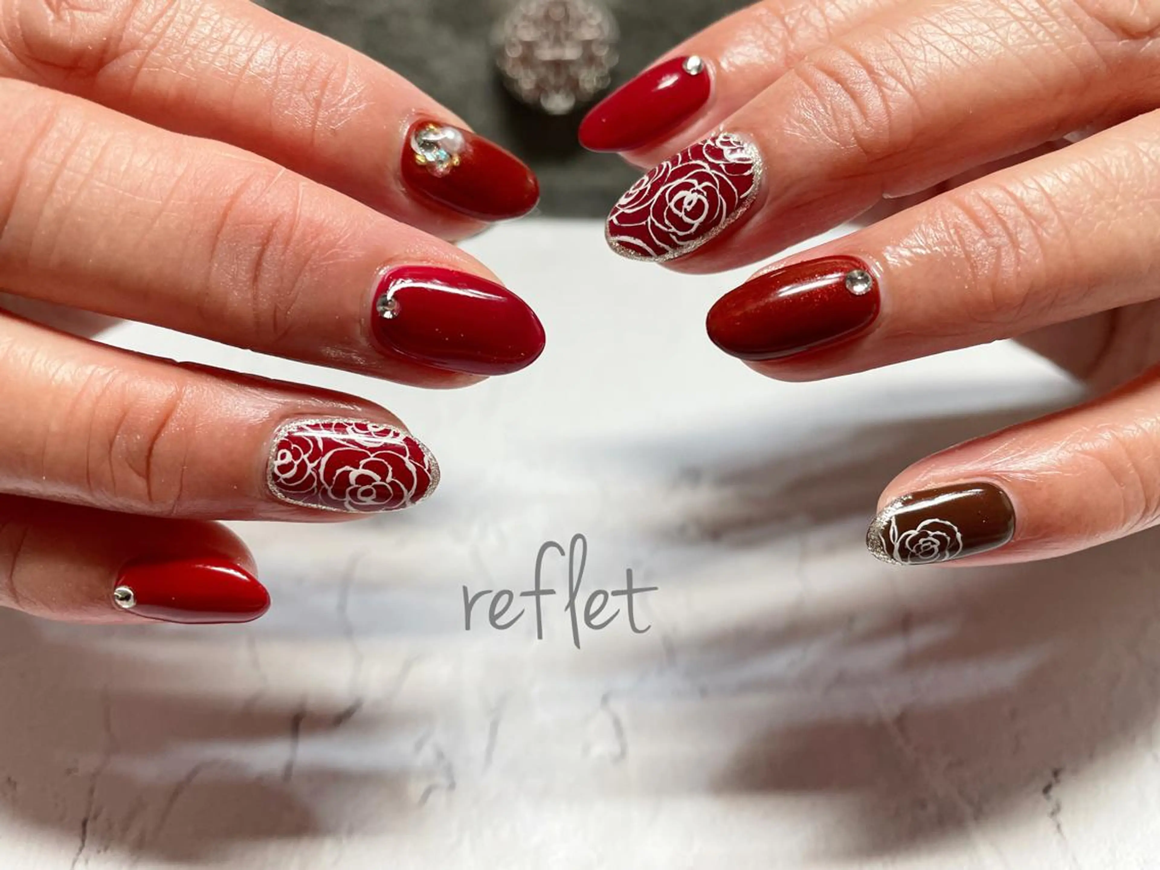 ネイル ハンドネイル reflet nailのネイルデザイン