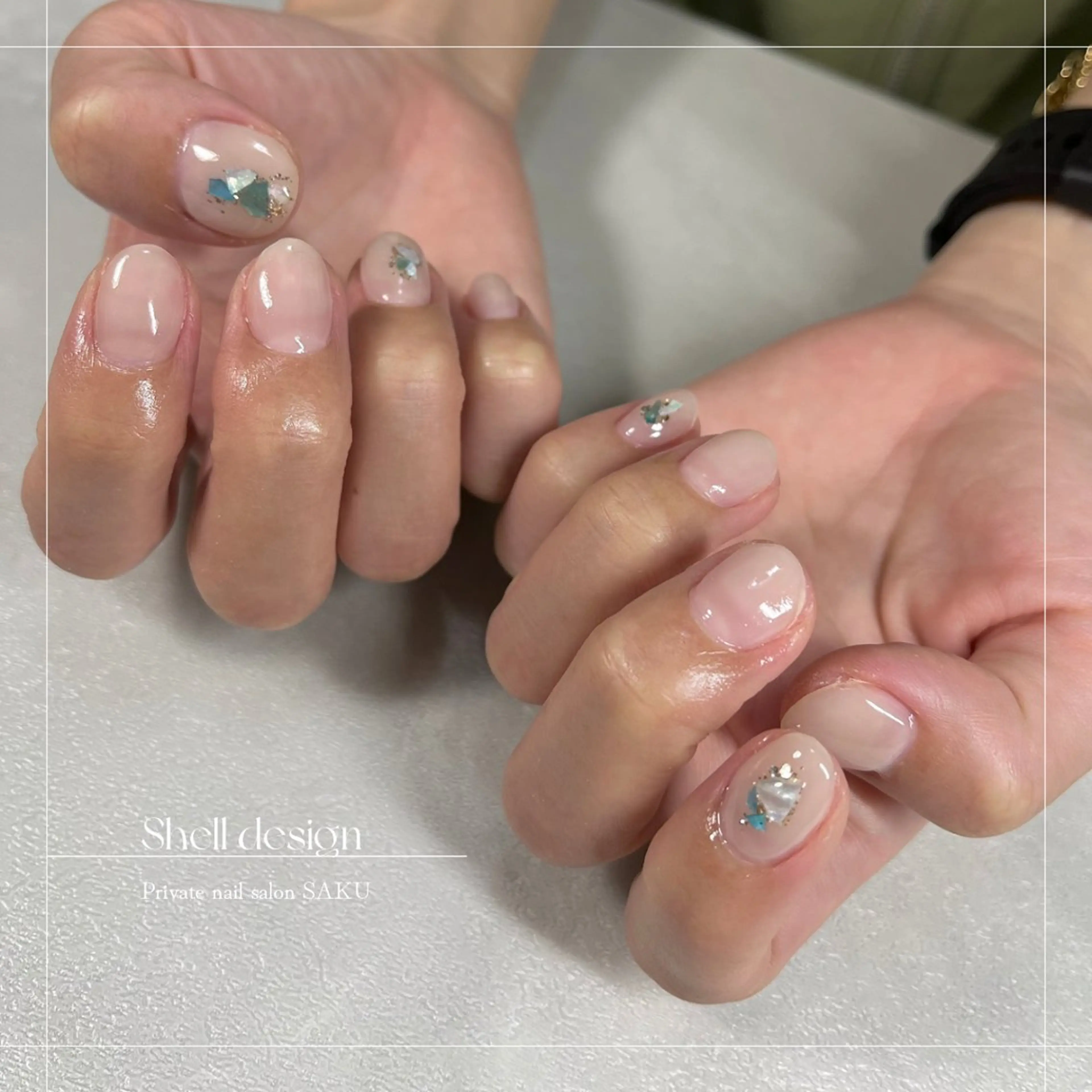 ネイル ハンドネイル SAKU  nail[サクネイル]所属・SAKU nail 作島茜のネイルデザイン