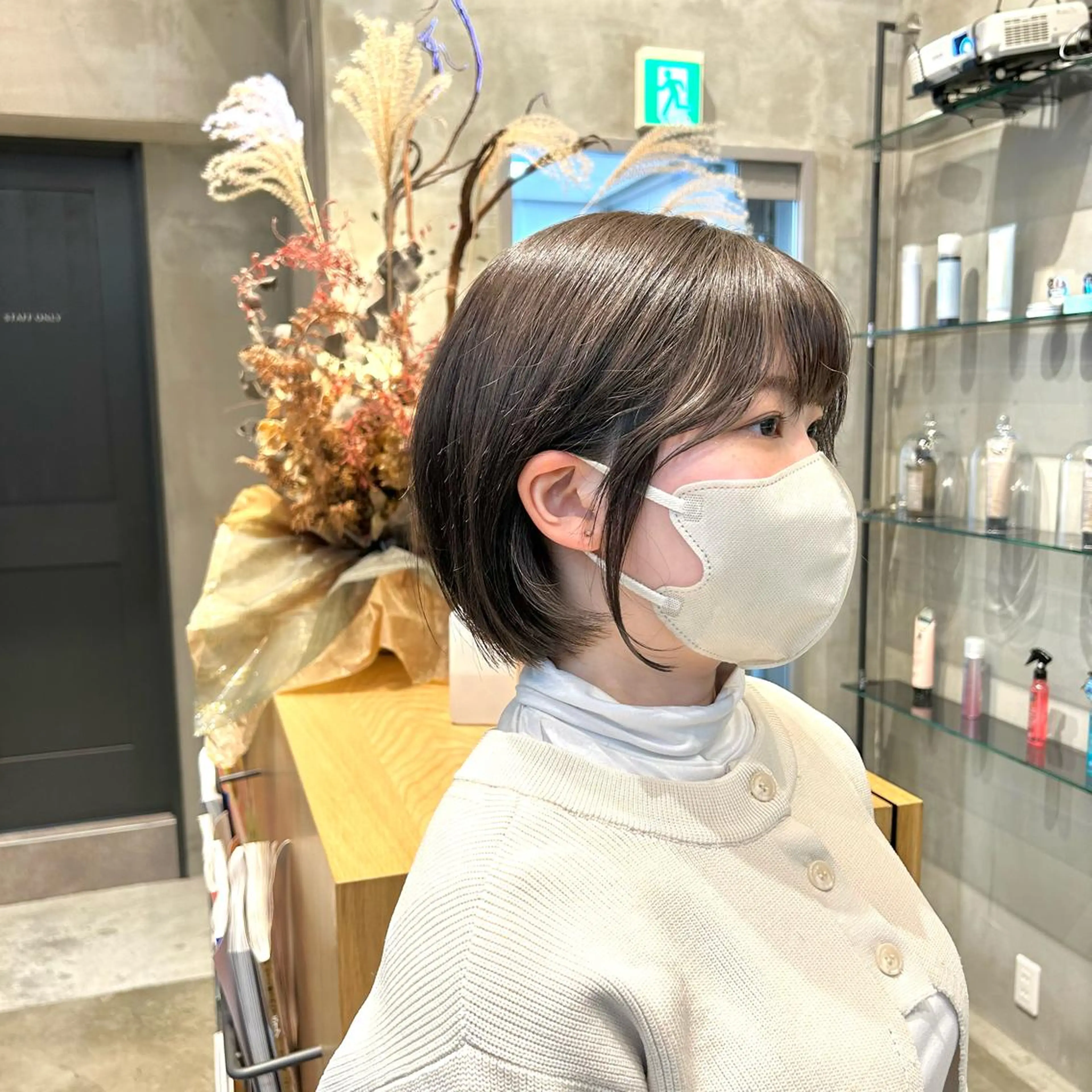 ショート 髪質改善 ANFINI所属・ボブ・レイヤー 田中 励也のヘアスタイル