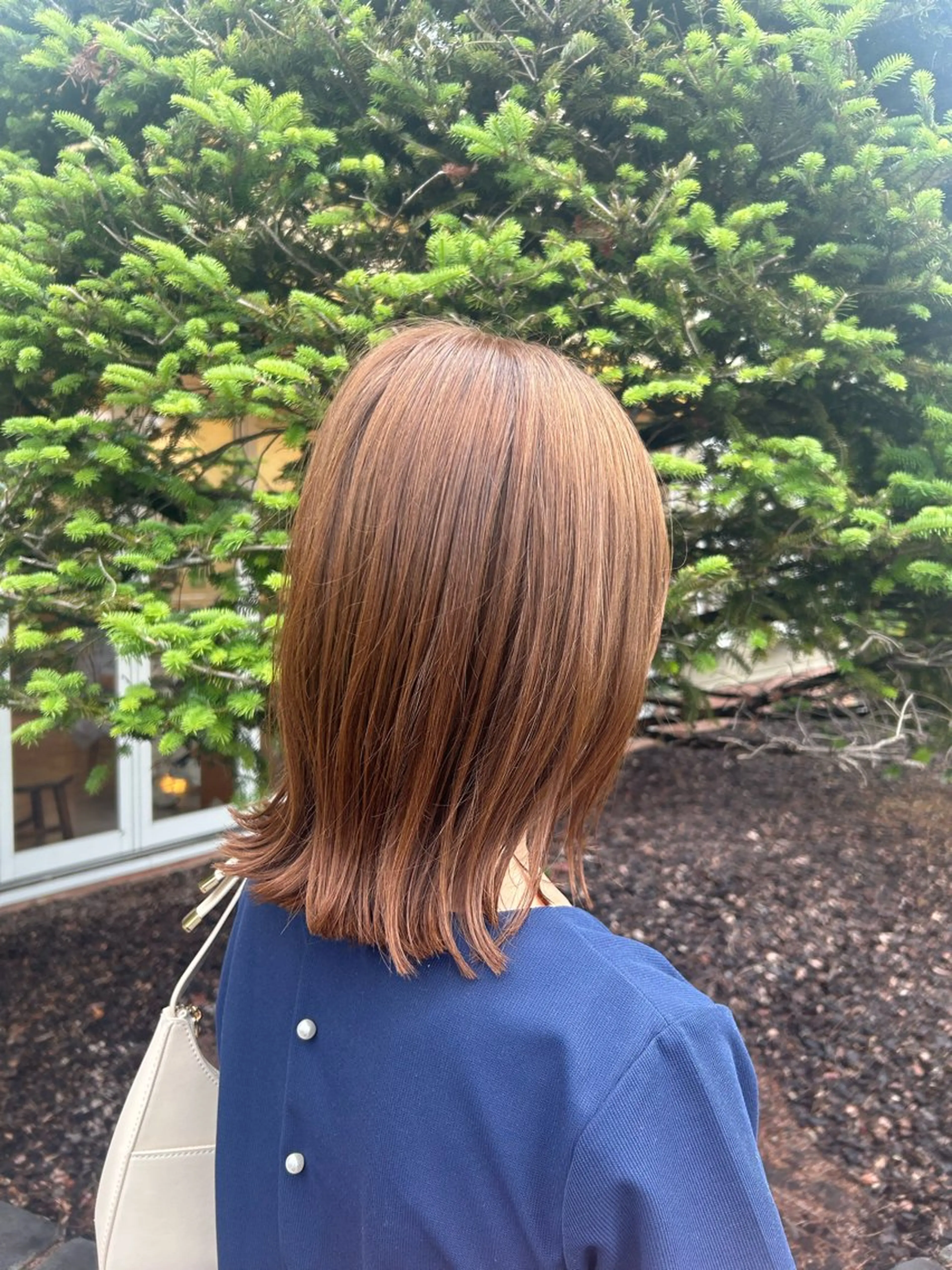 ミディアム カット ヘアカラー Flat /rina🧸のヘアスタイル