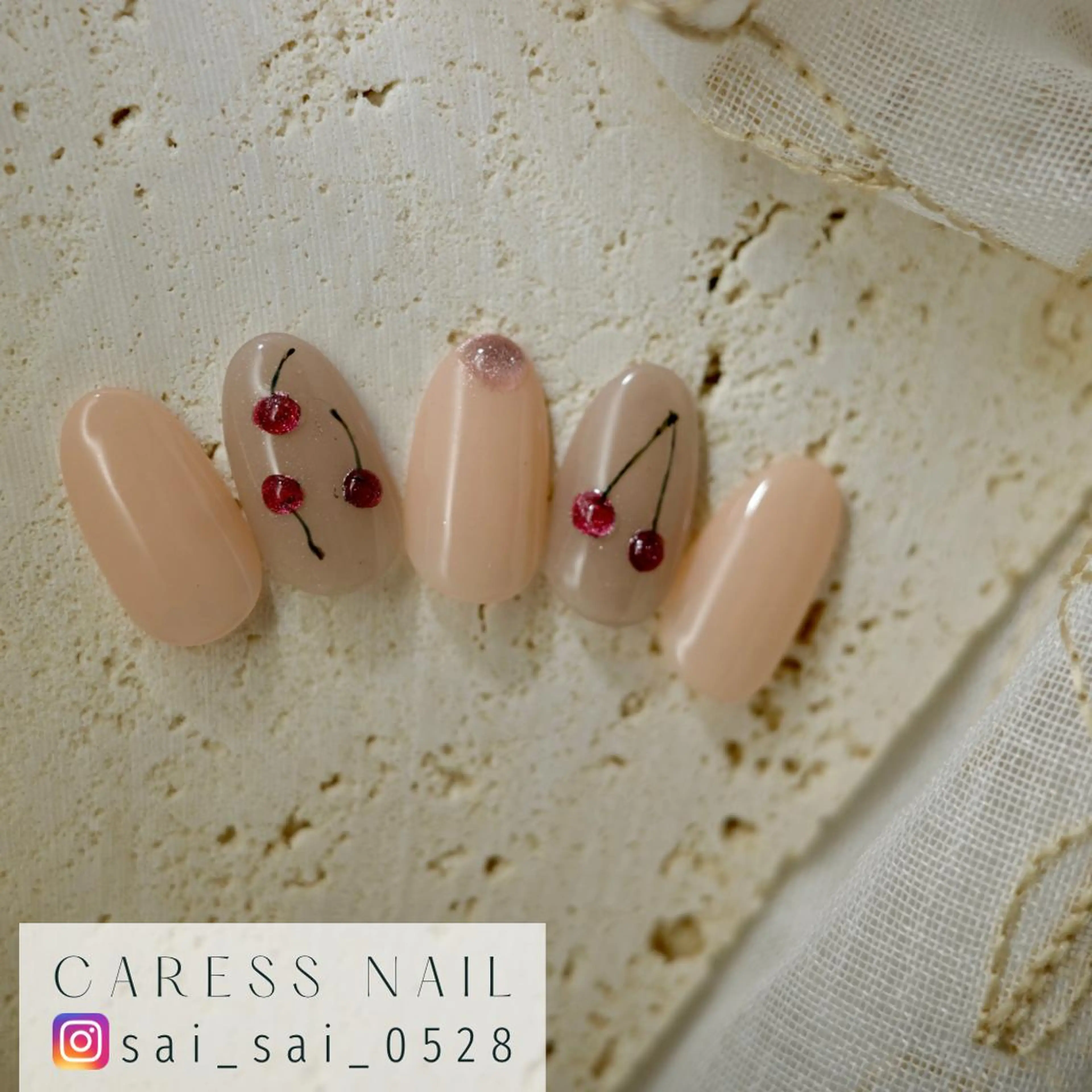 ネイル caress nail カレスネイル 代々木上原所属・カレスネイル さいのネイルデザイン