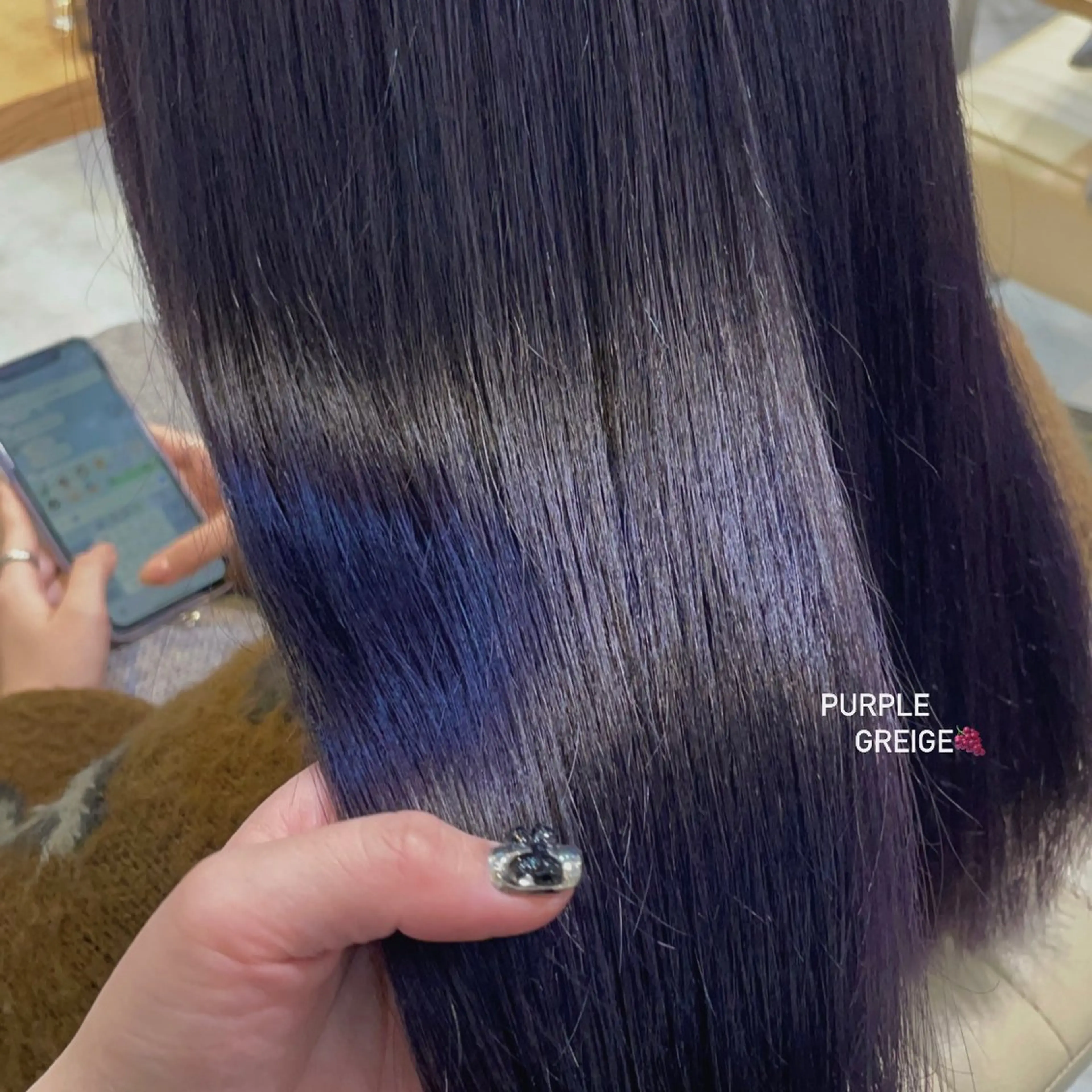 セミロング カラー 🎀 liz🎀のヘアスタイル