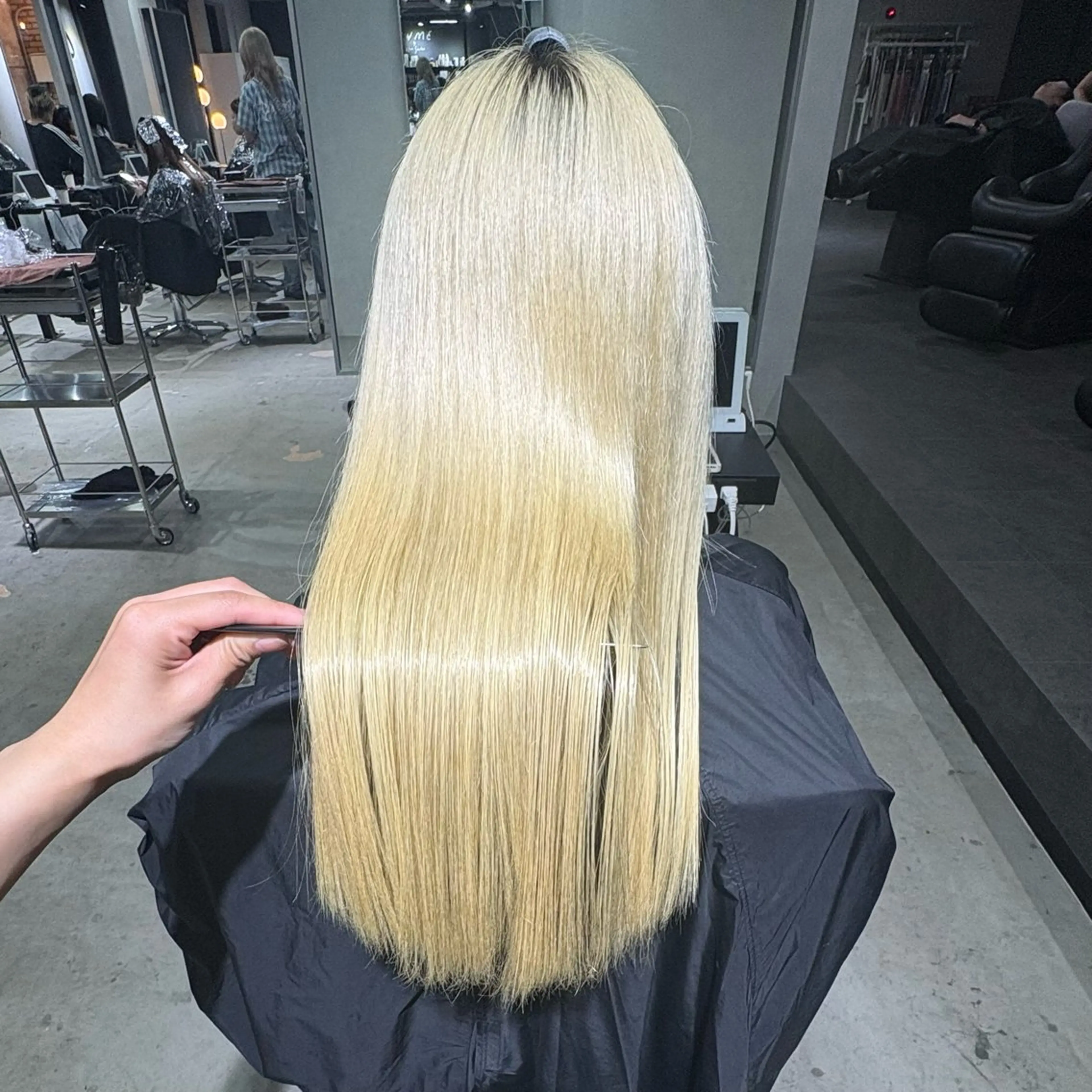 ロング カラー ハイトーンカラー ヘアカラー デザインカラー/ハイ トーン/konomiのヘアスタイル