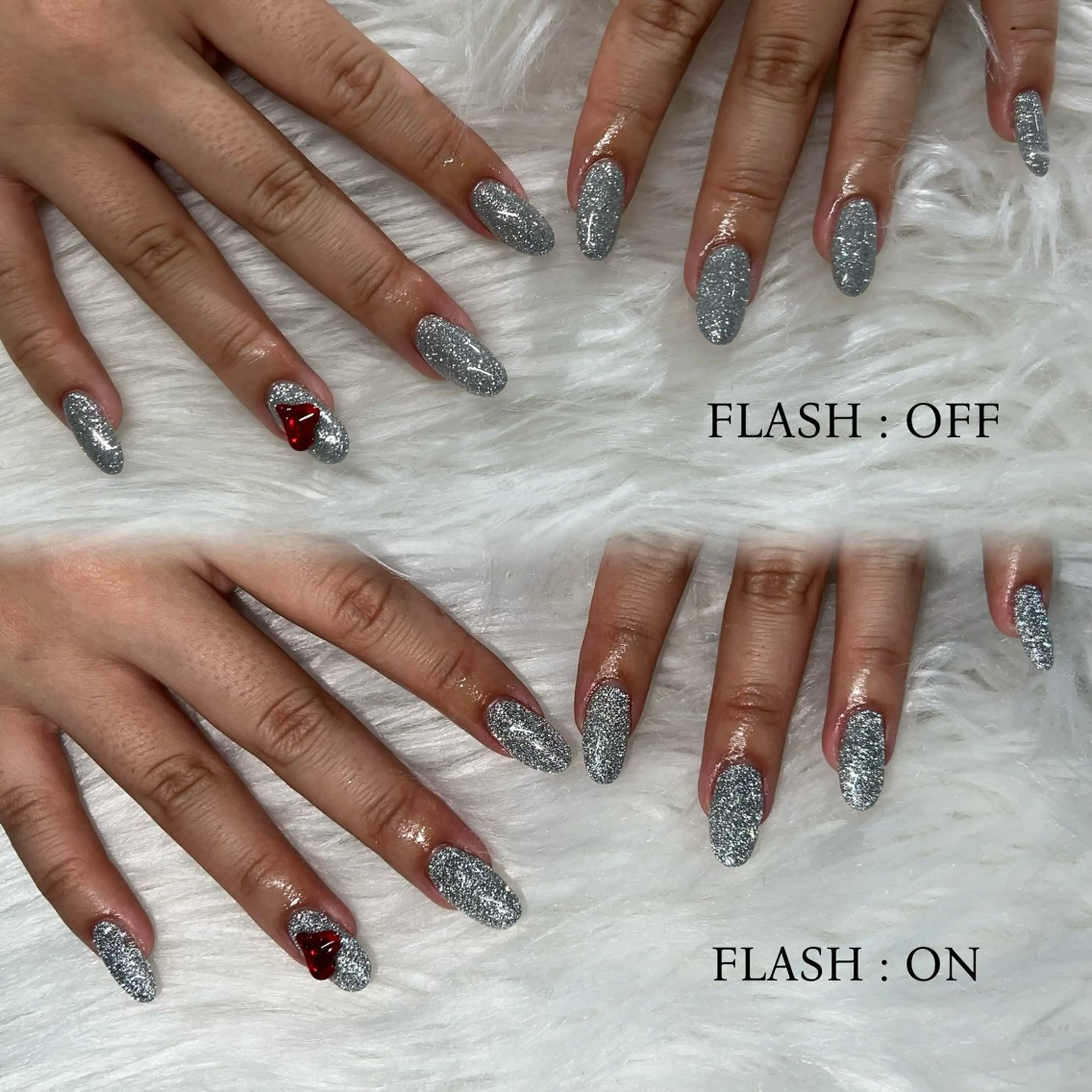 ネイル フラッシュネイル ハンドネイル Mermaid Nailのネイルデザイン