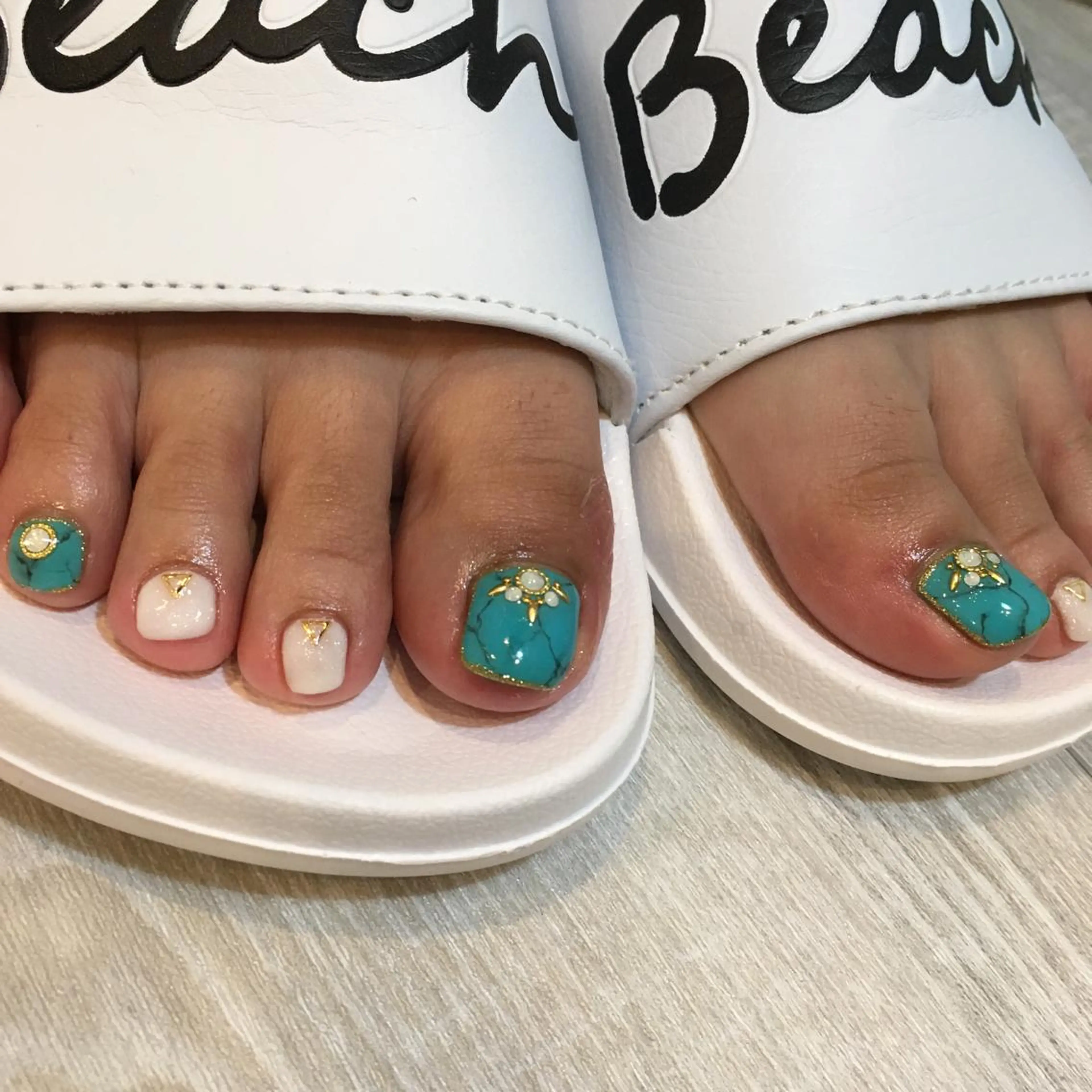 フットジェル☆シンプルフリーアート（90分程度）の写真