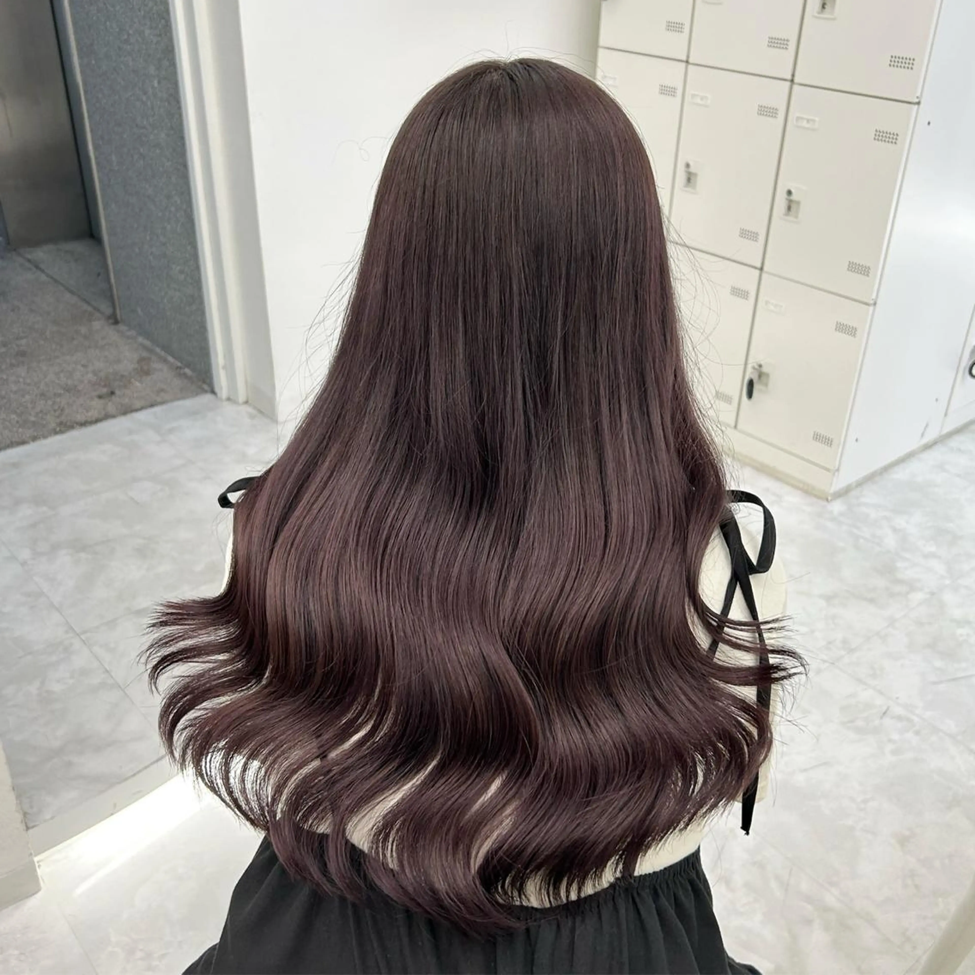 ロング 淡色ラベンダー♡ ニーナ🎀🦙のヘアスタイル