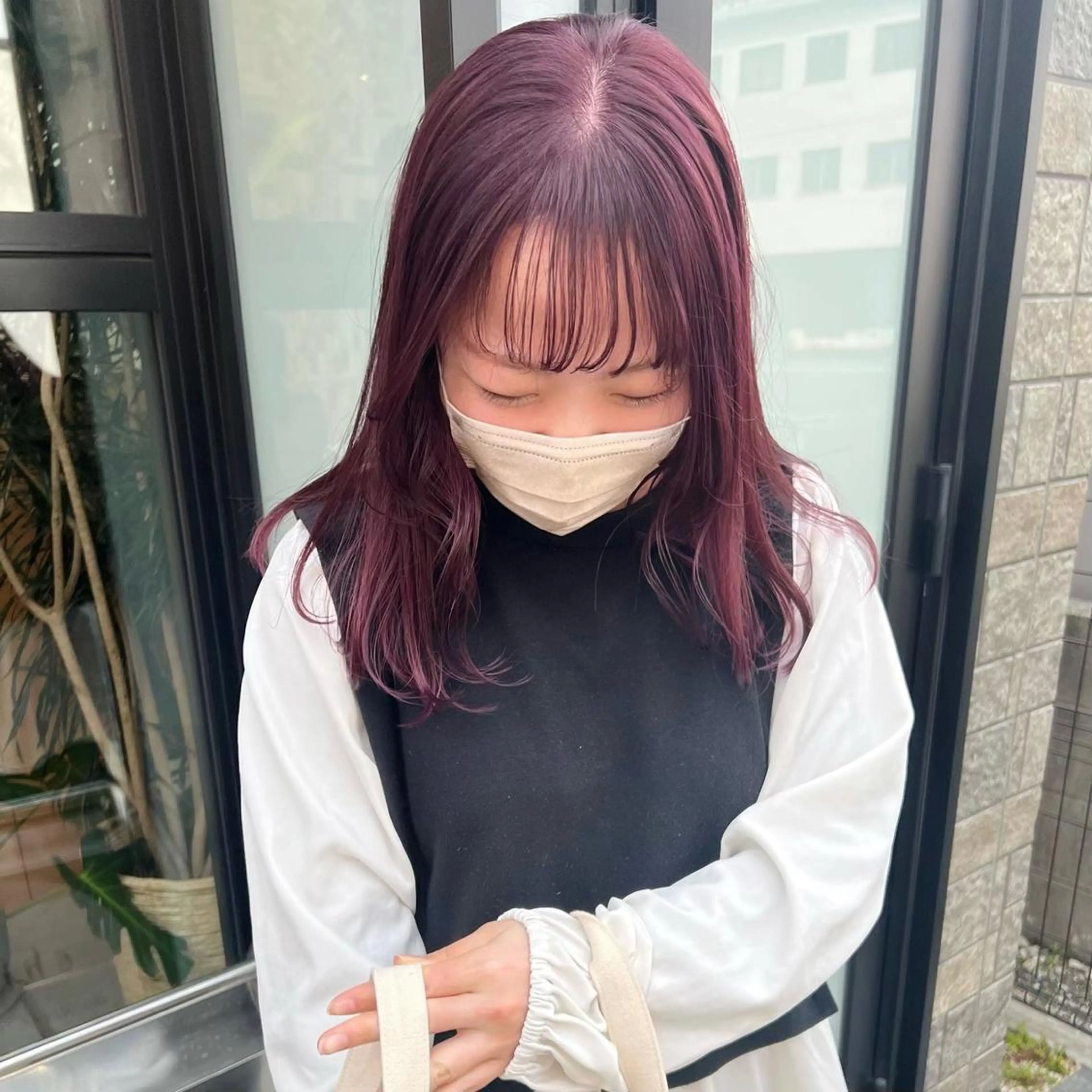 ロング カラー arisa/暖色 /伏見/レイヤーのヘアスタイル