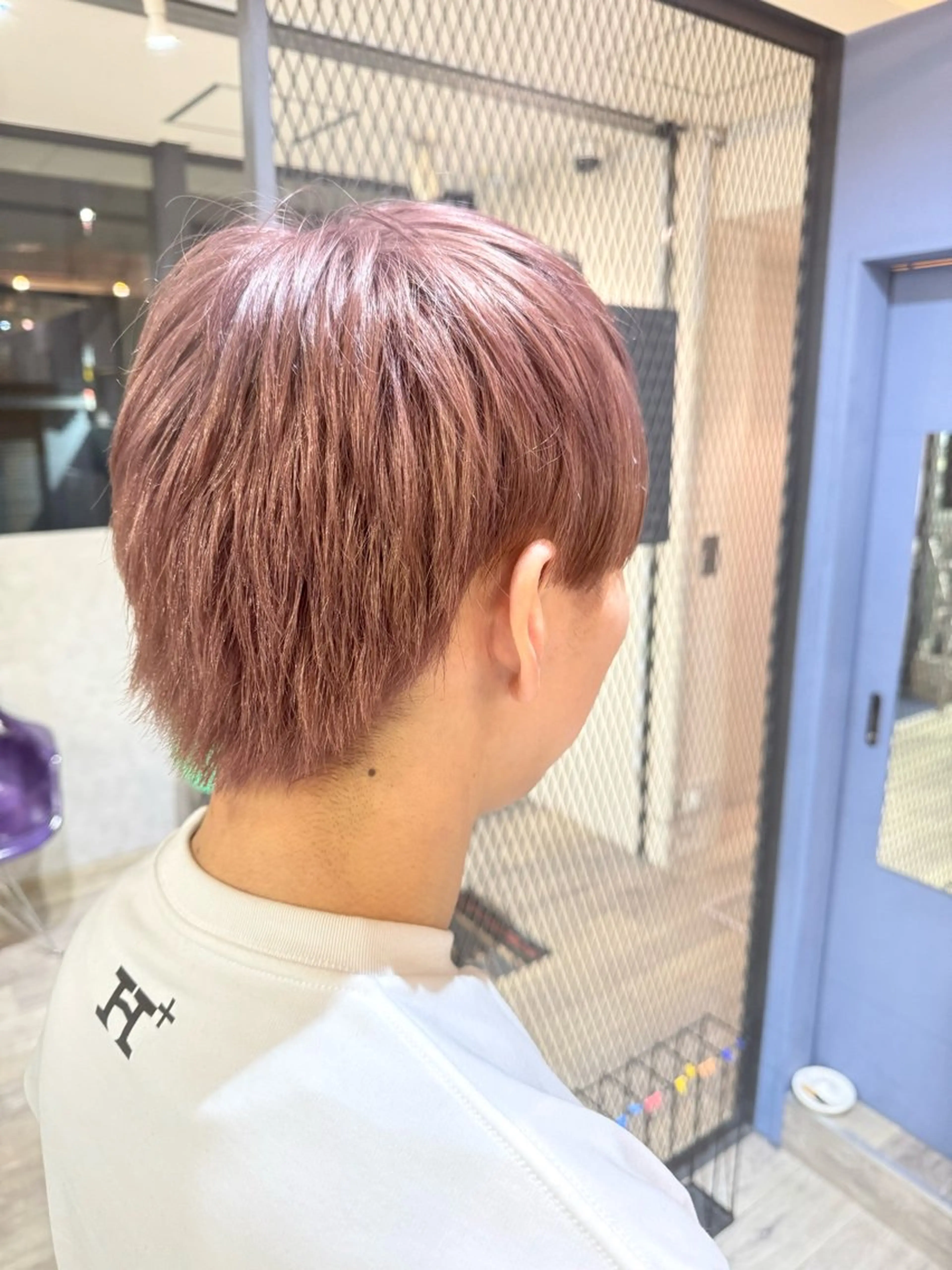 メンズ カット ヘアカラー 米元 春奈のヘアスタイル