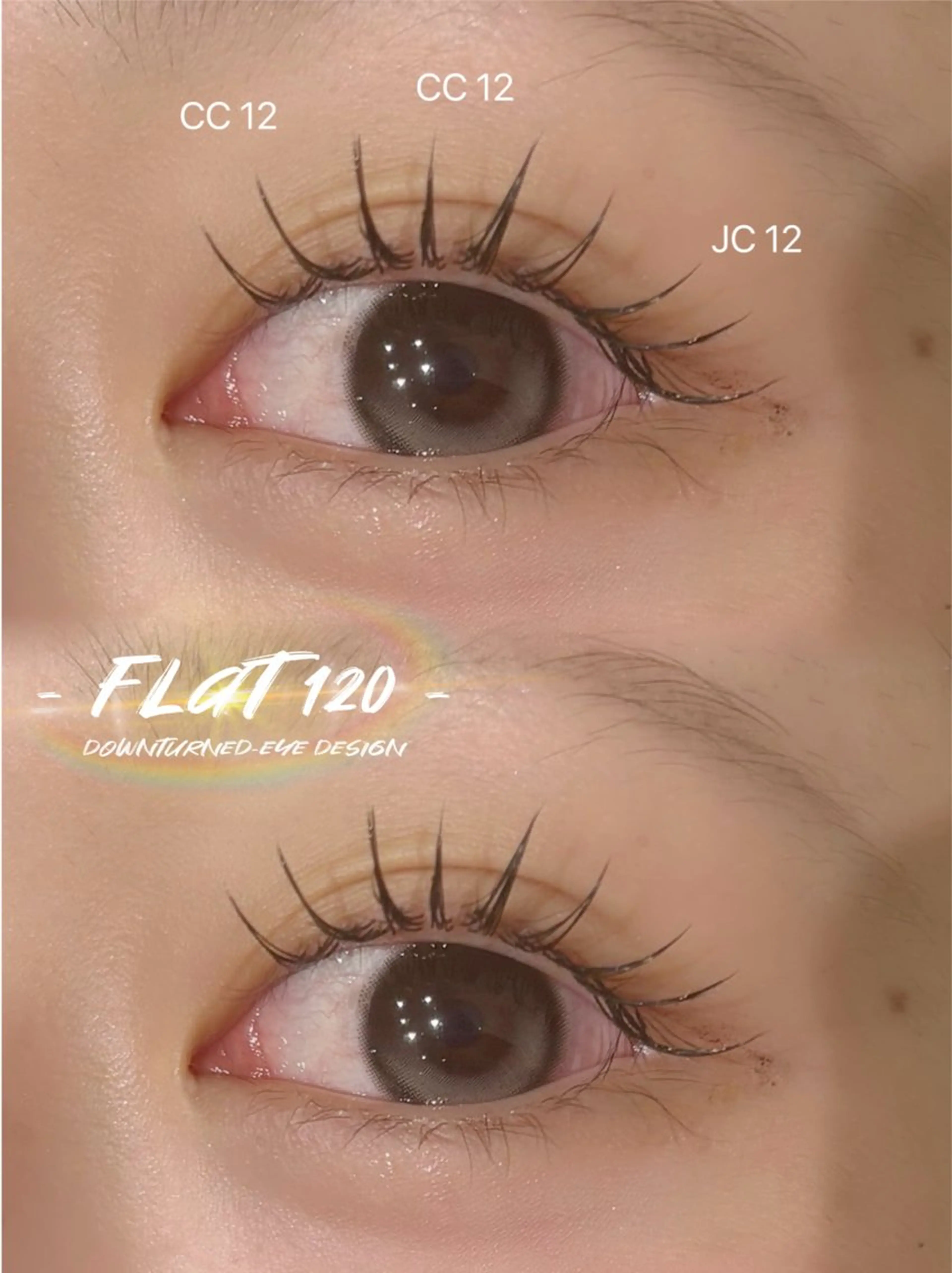 マツエク・マツパ マツエク 束感韓国アイドル🎀 まつ毛YUA🍒のマツエク・マツパデザイン