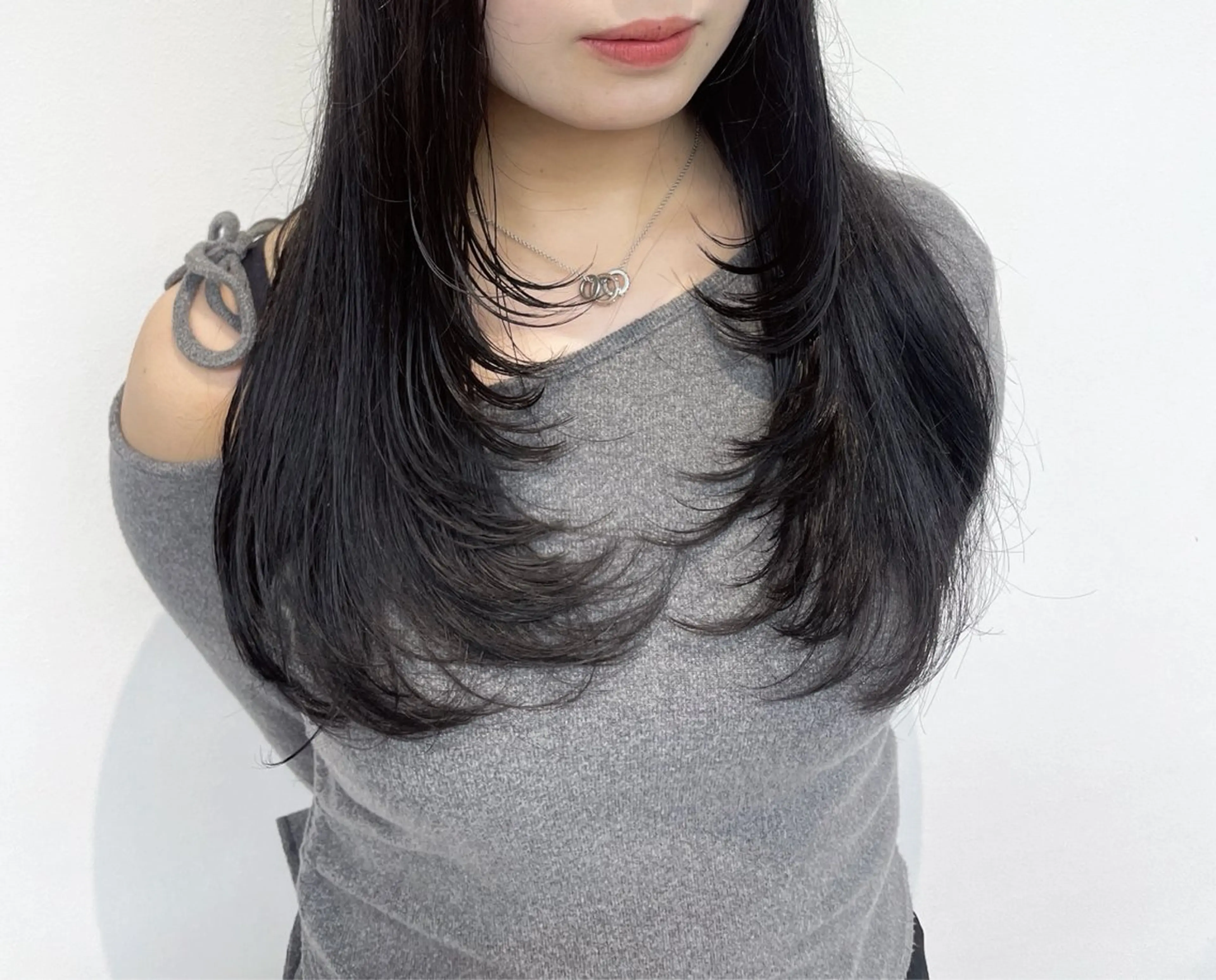 ロング カラー レイヤーカット カット ヘアカラー トリートメント 髪質改善🌱 高橋みなみのヘアスタイル