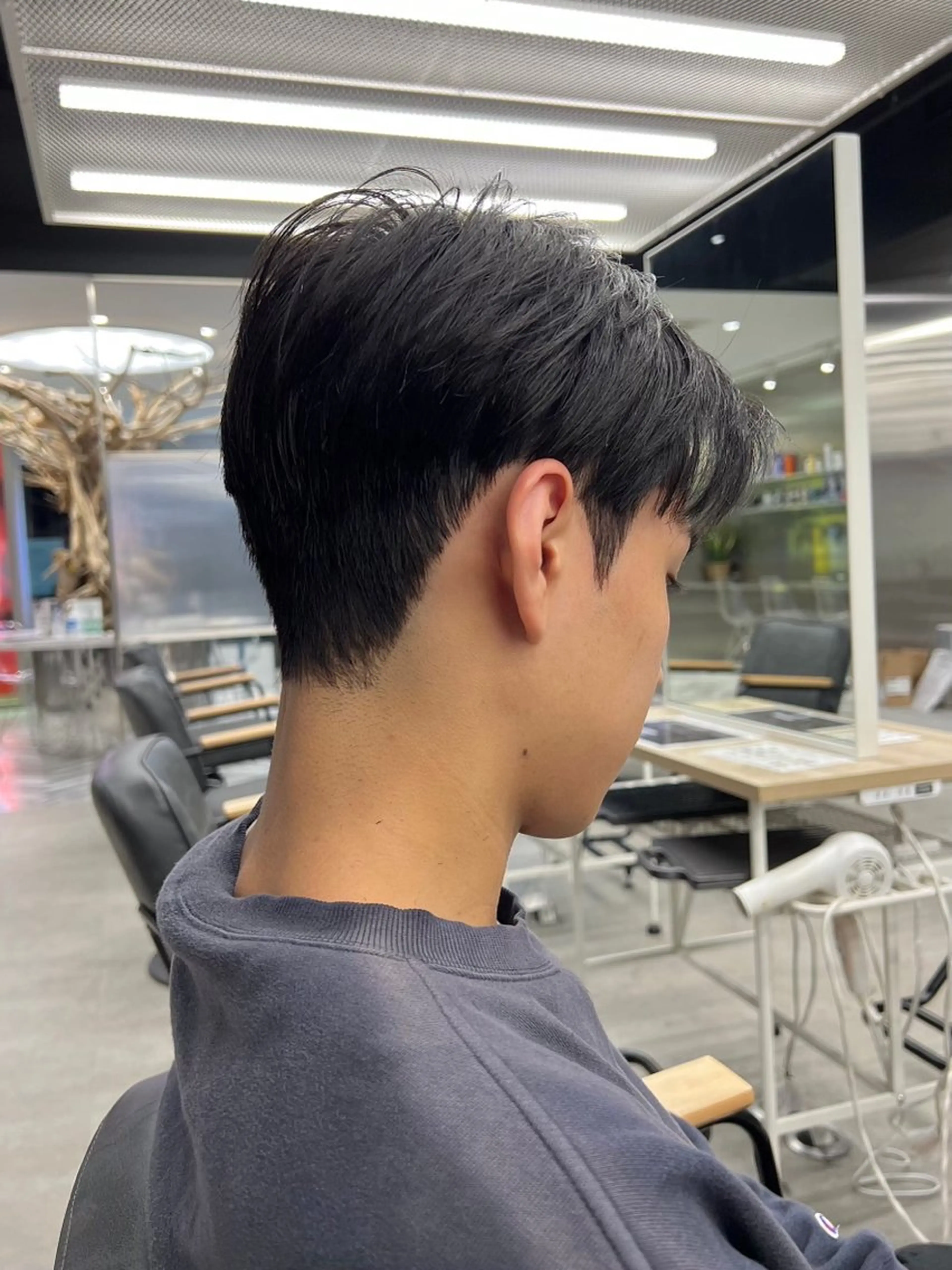 カット + ダウンパーマの写真