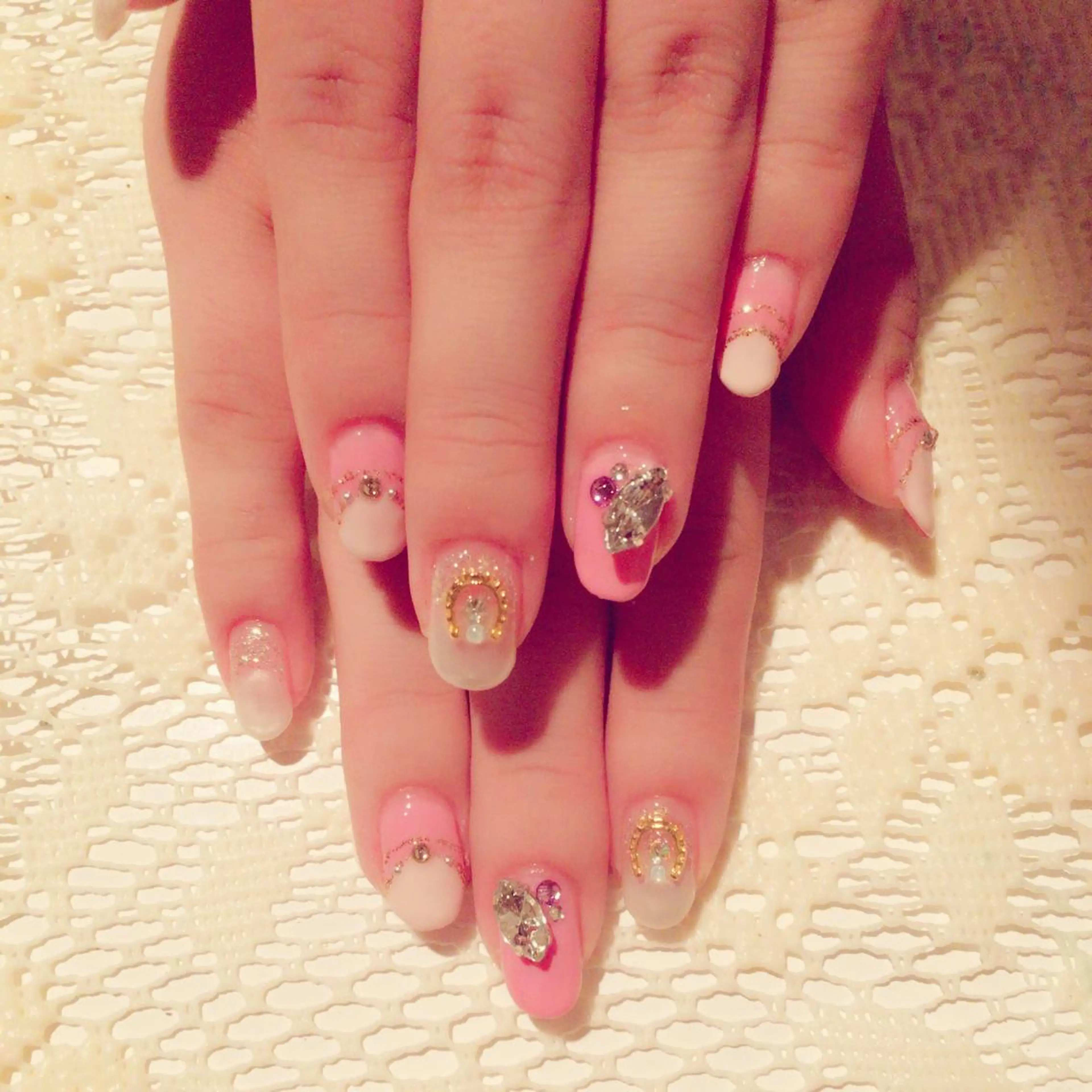 ネイル ジェルネイル ソフトジェル 藤 あやのネイルデザイン