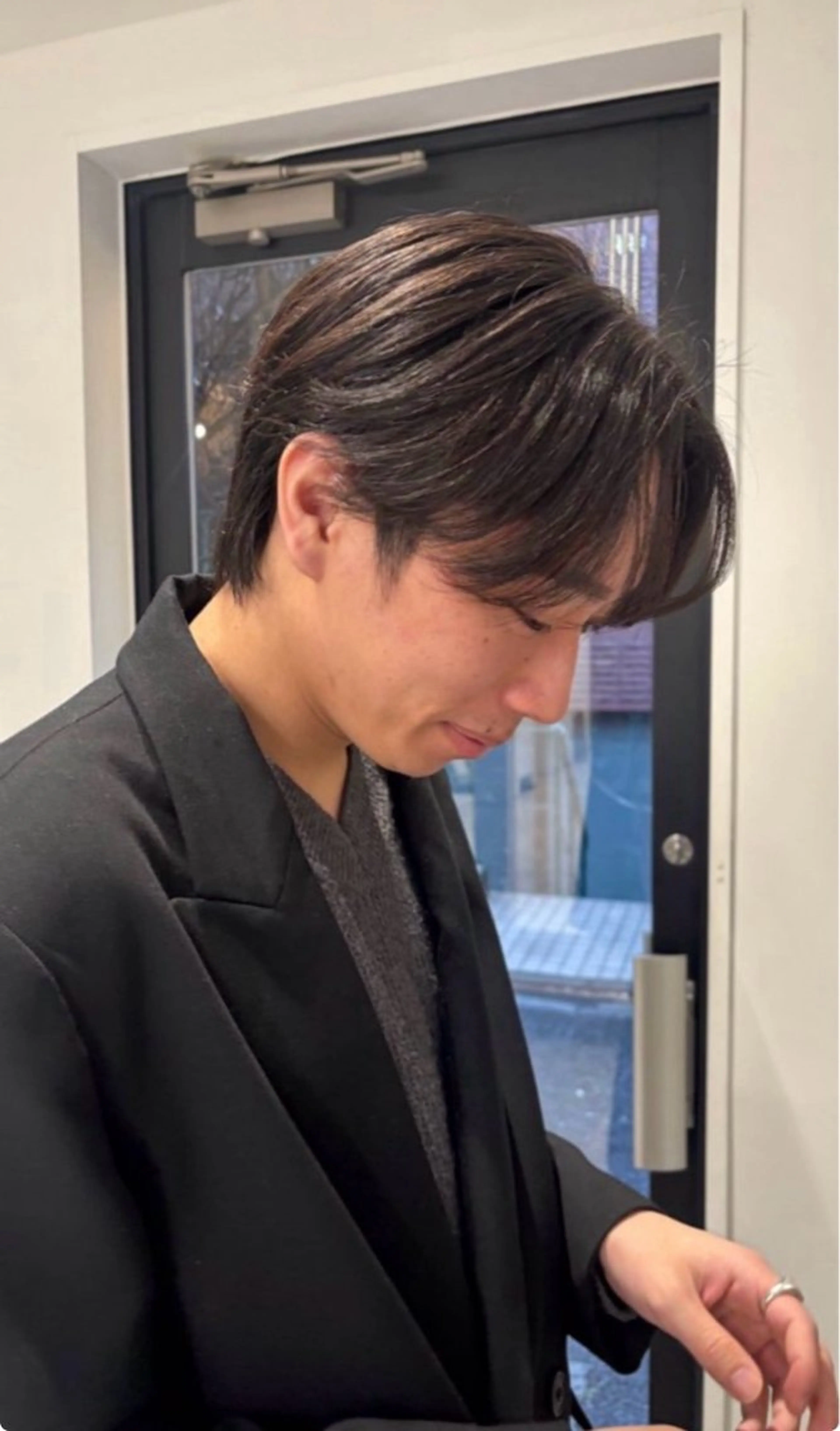 メンズ miyu  / 柔らかい透明感カラーのヘアスタイル