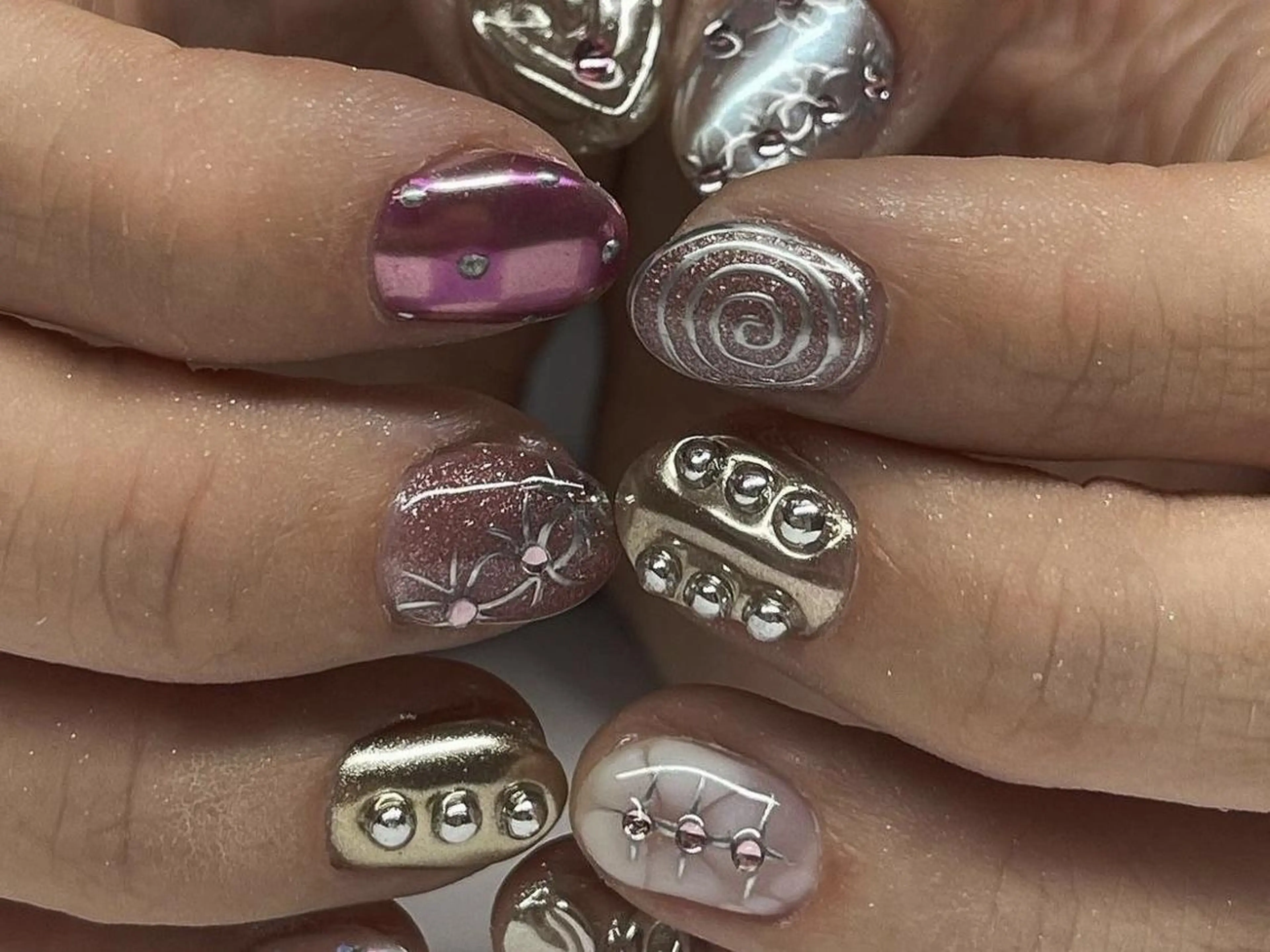 ネイル 🦋y y Nail 🤍のネイルデザイン