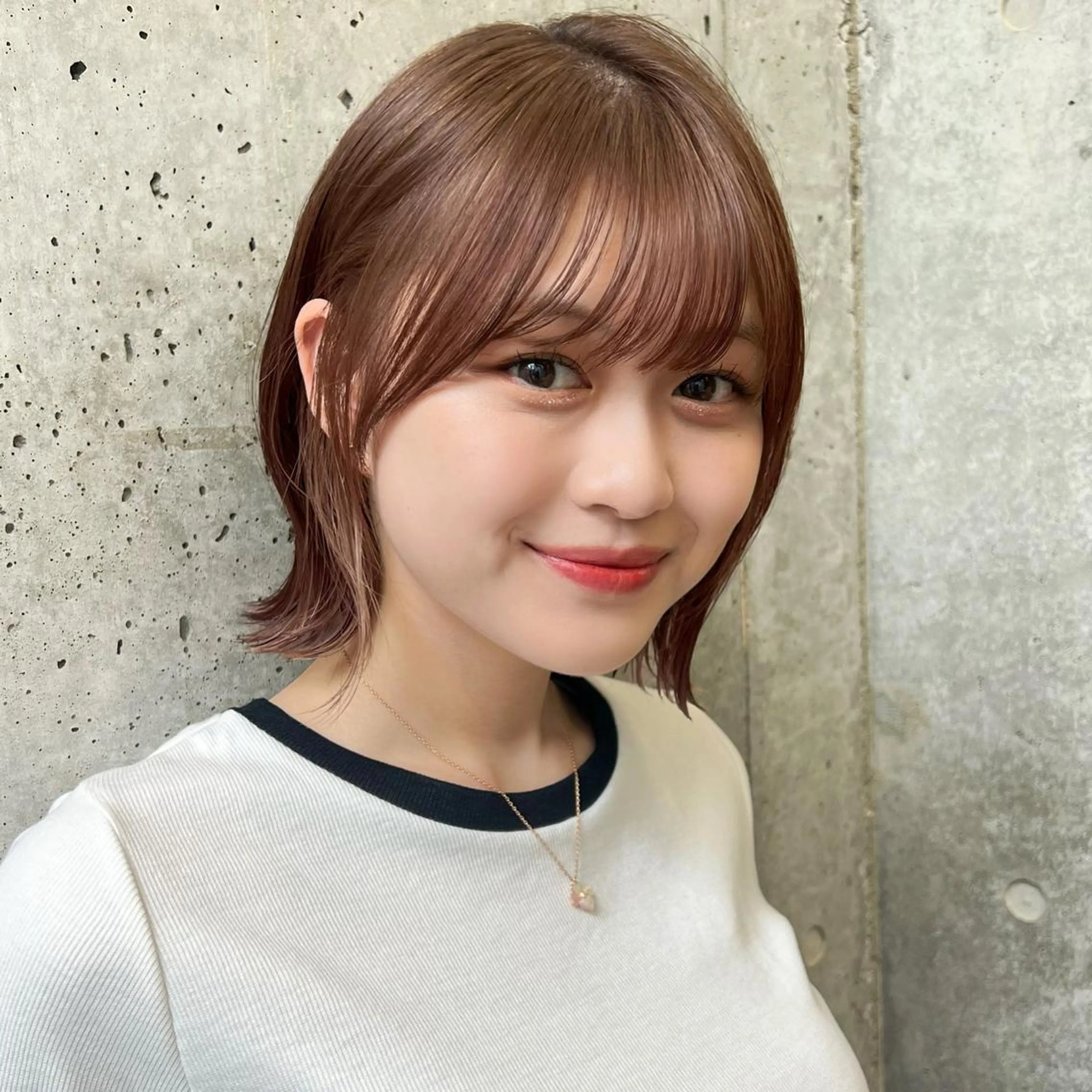 ミディアム カラー 🎧パーソナルケア/ 透明感カラー/ミユのヘアスタイル