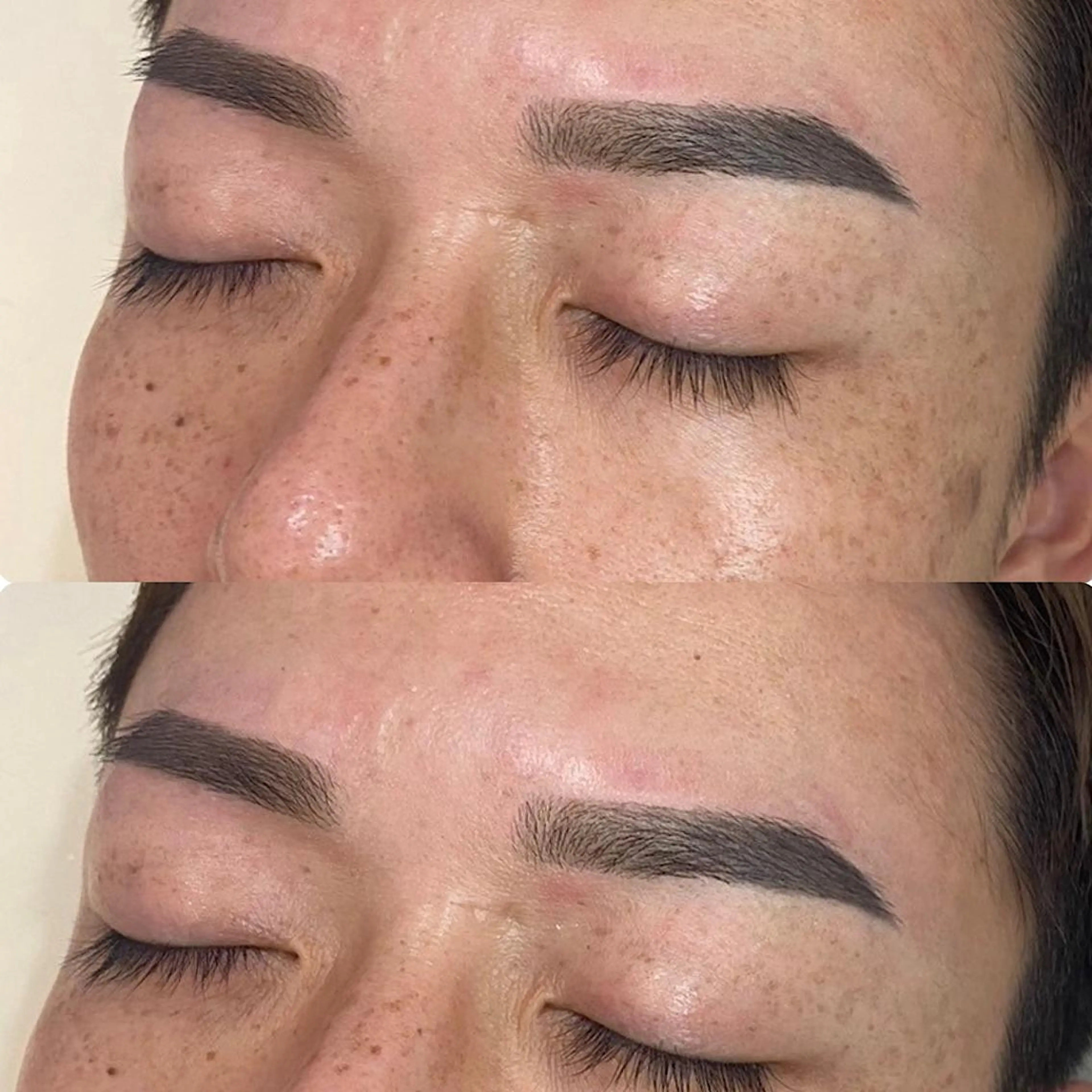 メンズ アイブロウ ハリウッドブロウリフト メンズアイブロウ 眉毛ワックス脱毛 LUMICIA眉毛 恵比寿本店🩵の眉毛・アイブロウイメージ