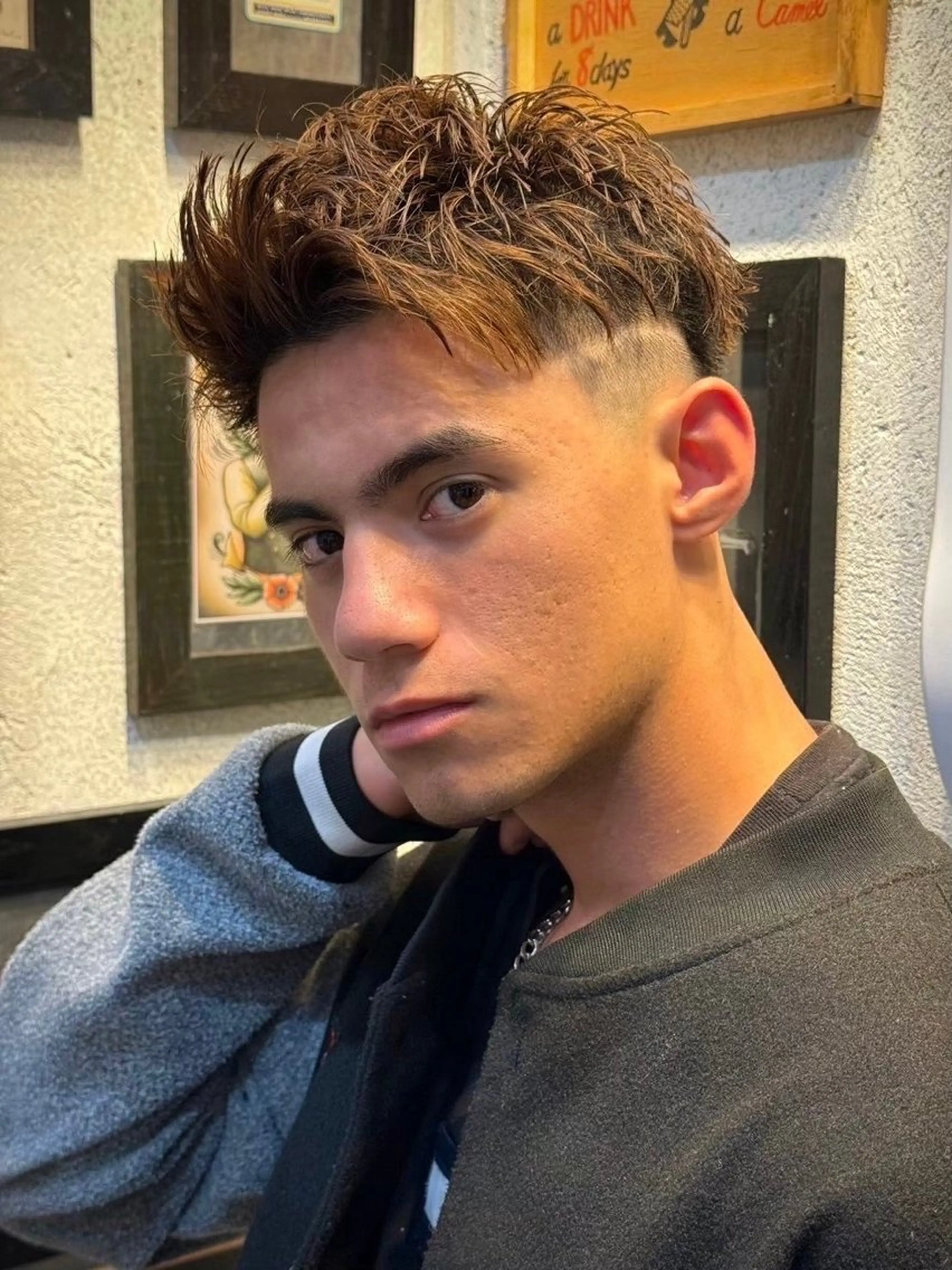 ショート メンズ 甲斐 心のヘアスタイル