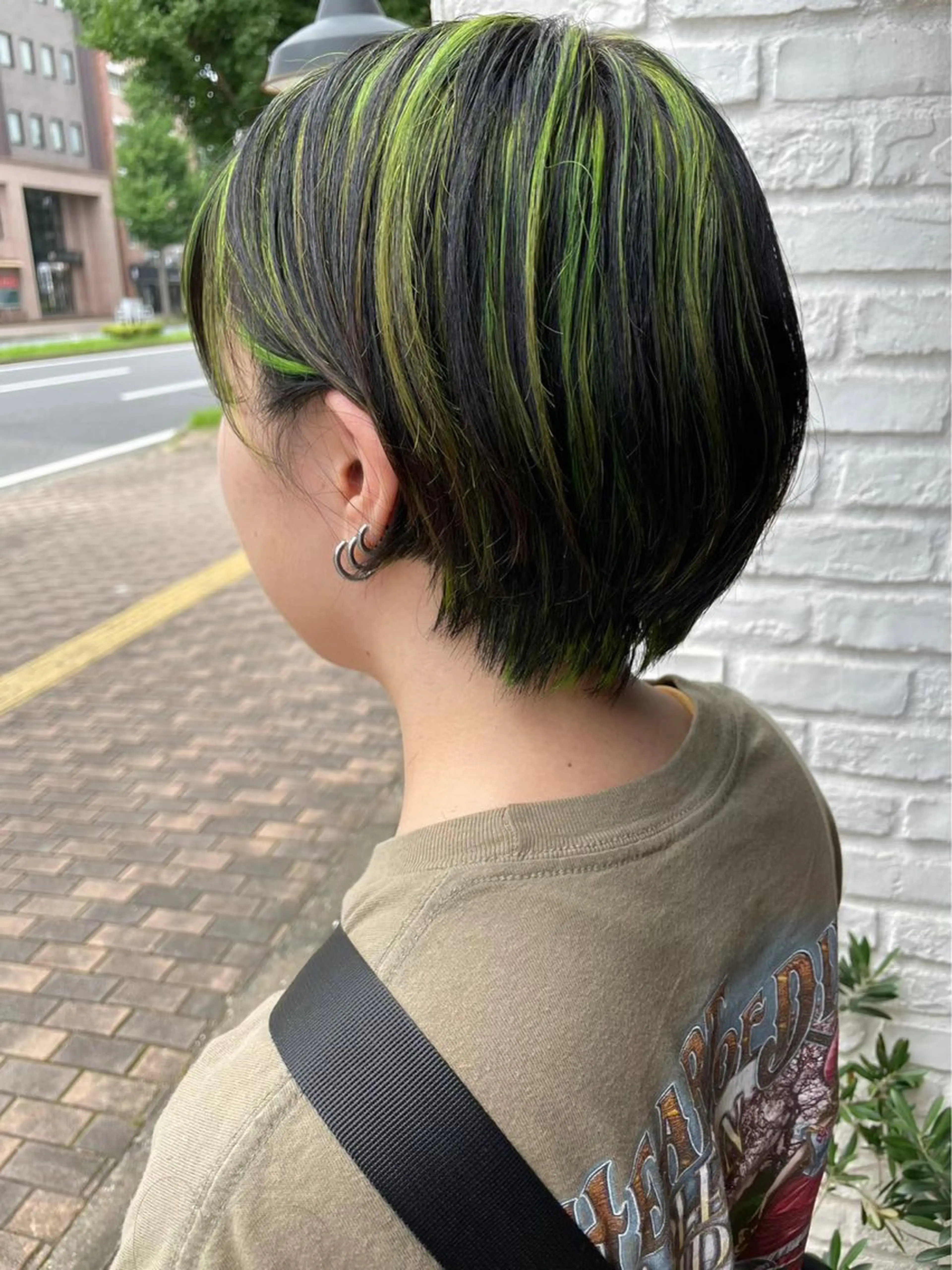 ショート oggi西新所属・ゆい/メンズカット/ ショート/レイヤーのヘアスタイル