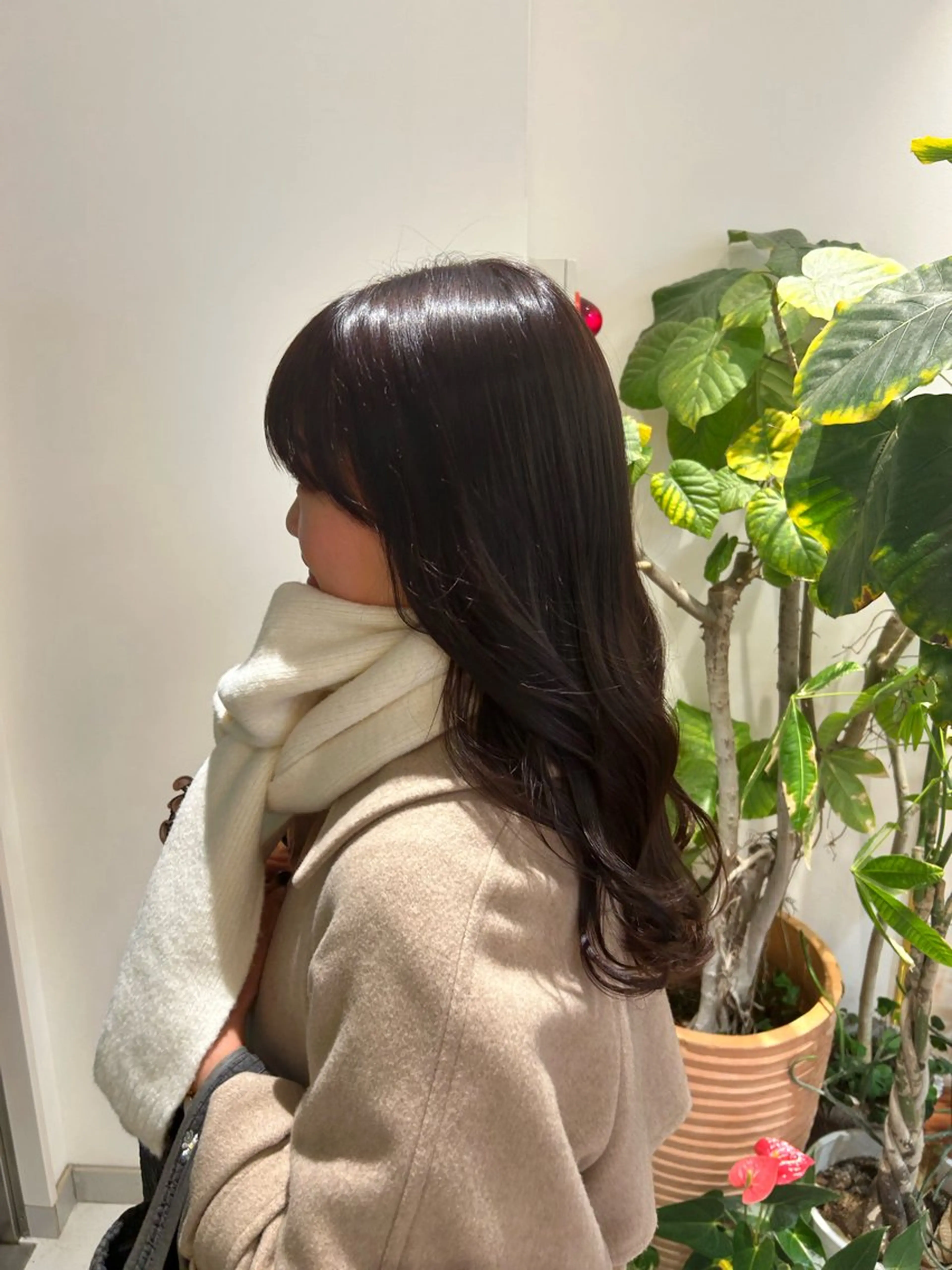 ロング カット ヘアカラー 神田 音羽のヘアスタイル