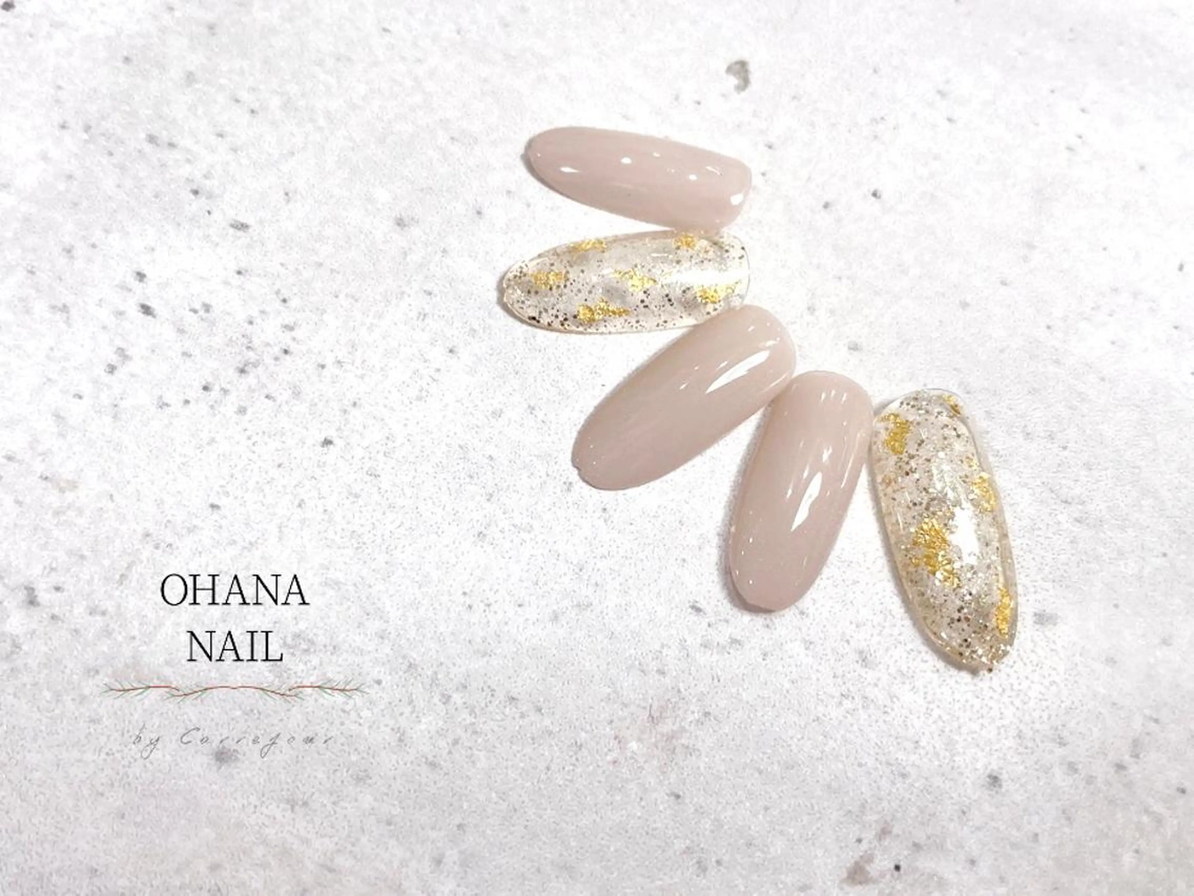 ネイル シンプルネイル carrefour  OHANA所属・Carrefour SARINAのマツエク・マツパデザイン