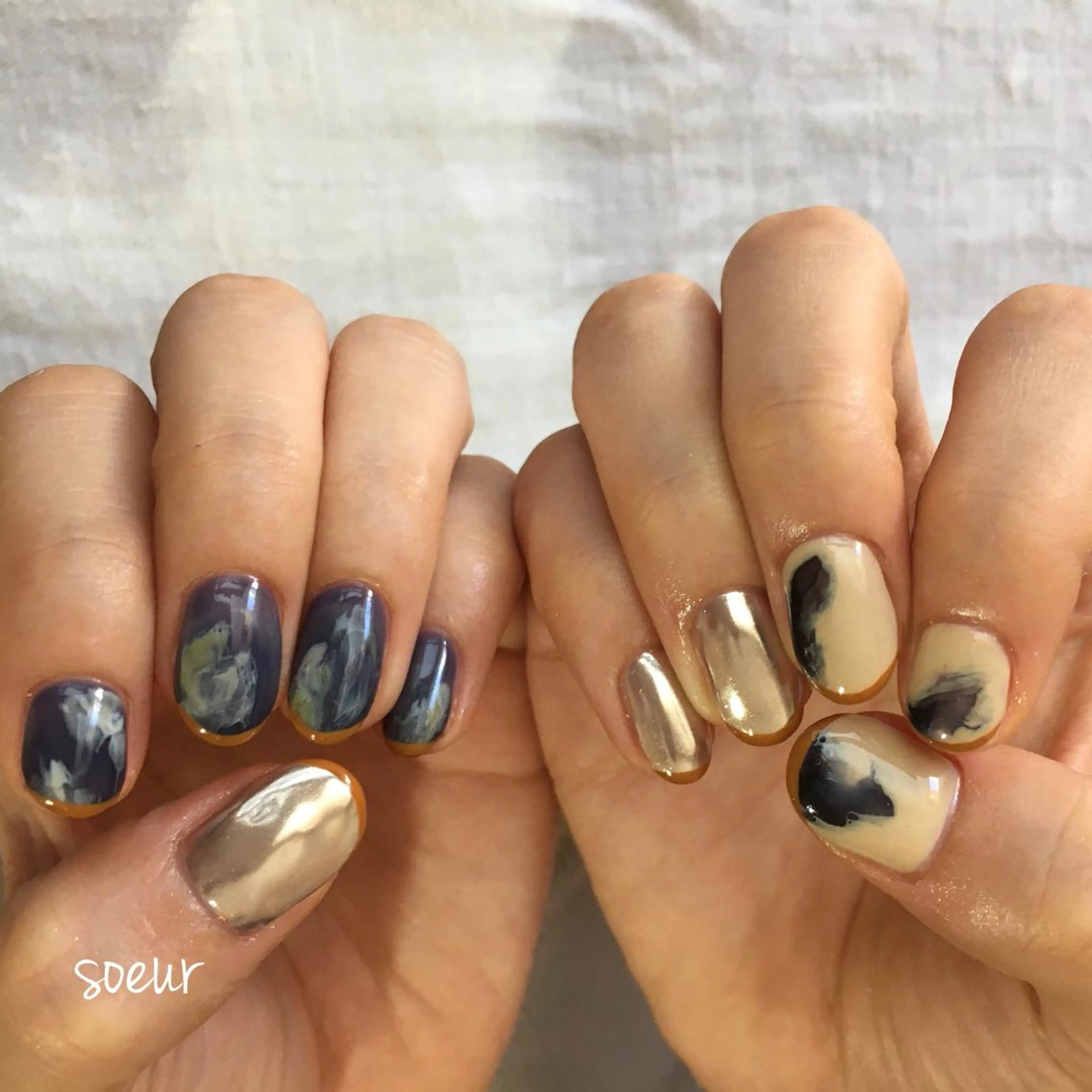 ネイル 持ち込み soeur_ 武蔵浦和のネイルデザイン