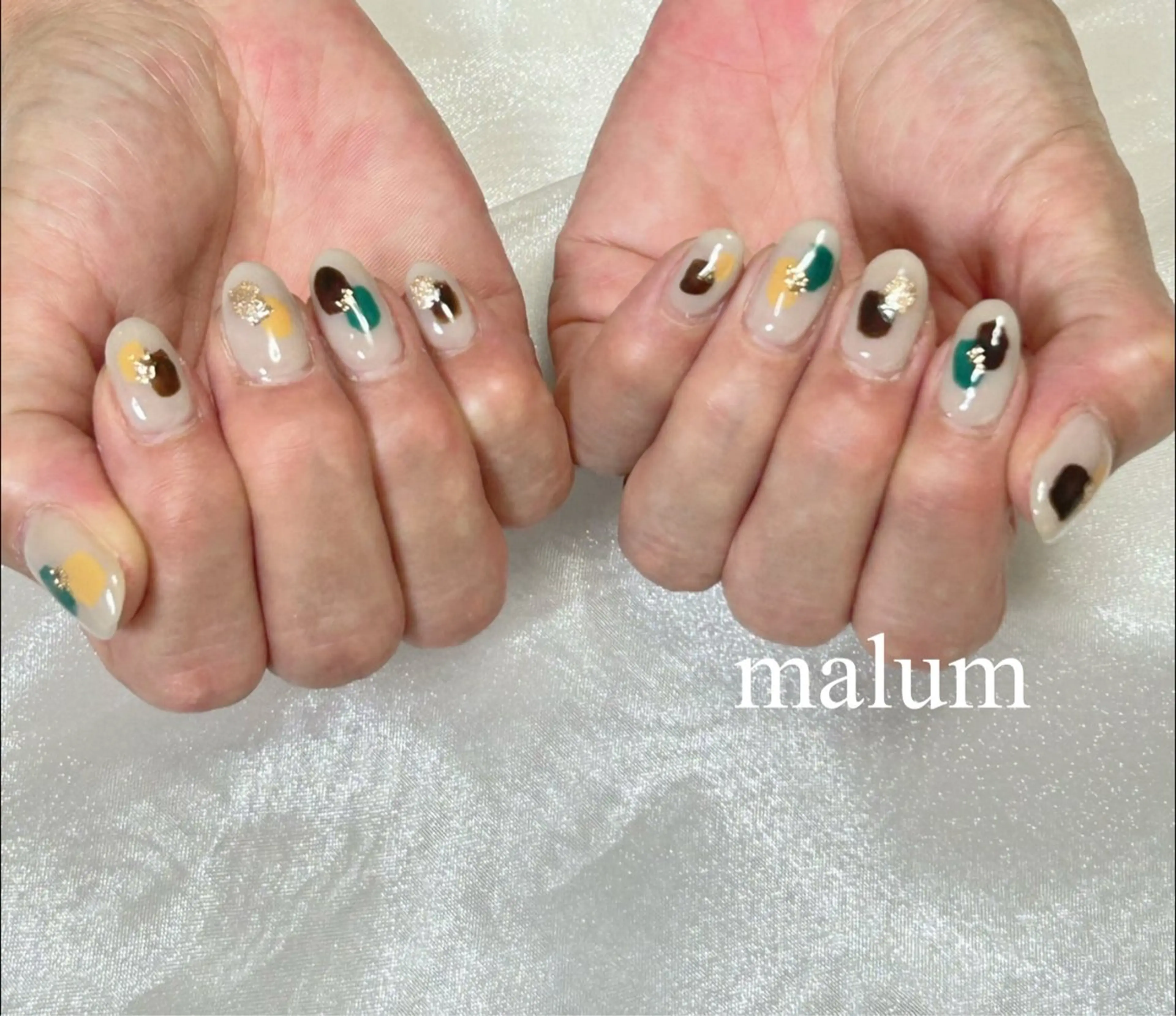 ネイル ハンドネイル malum nailのネイルデザイン