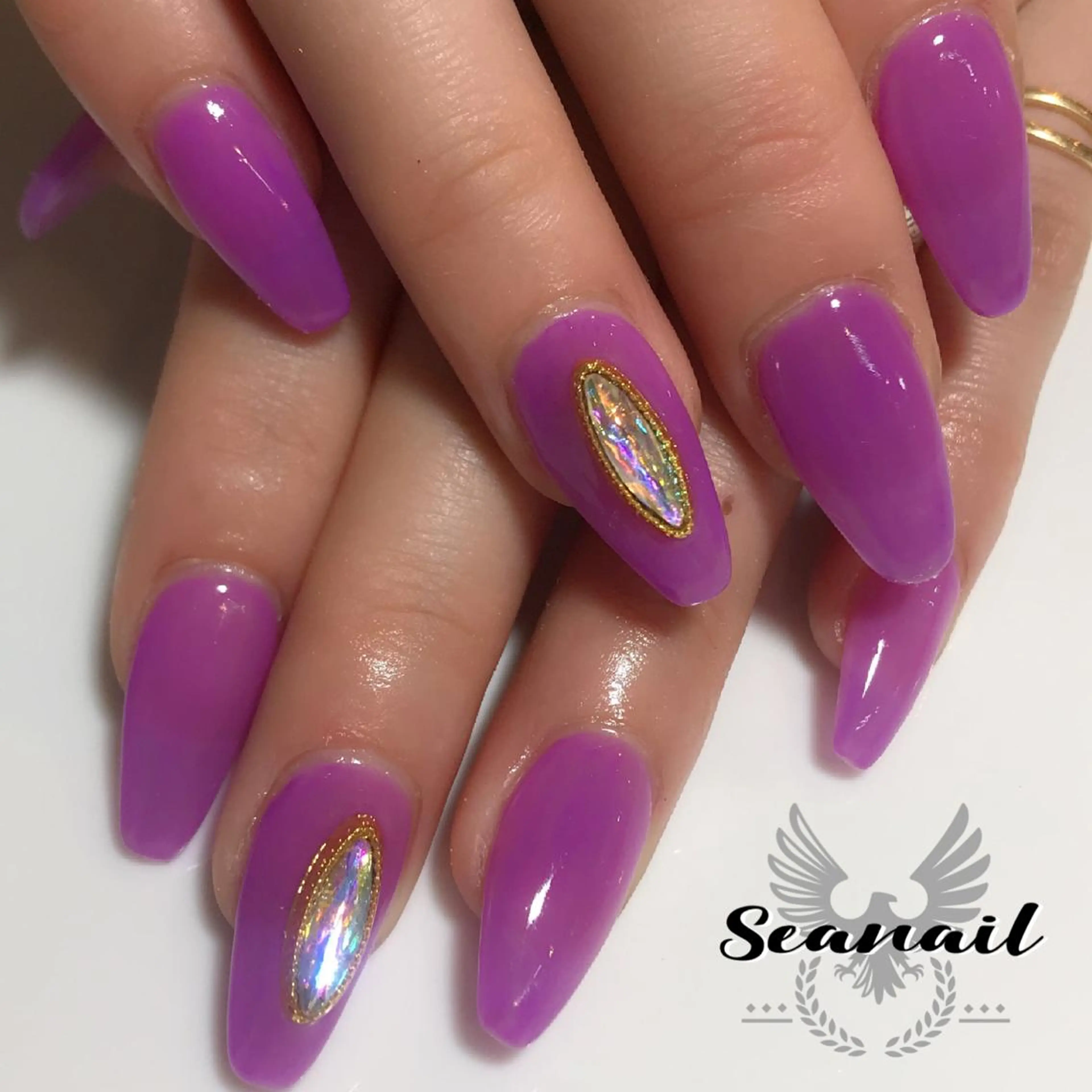 ネイル 小尾 栞のネイルデザイン