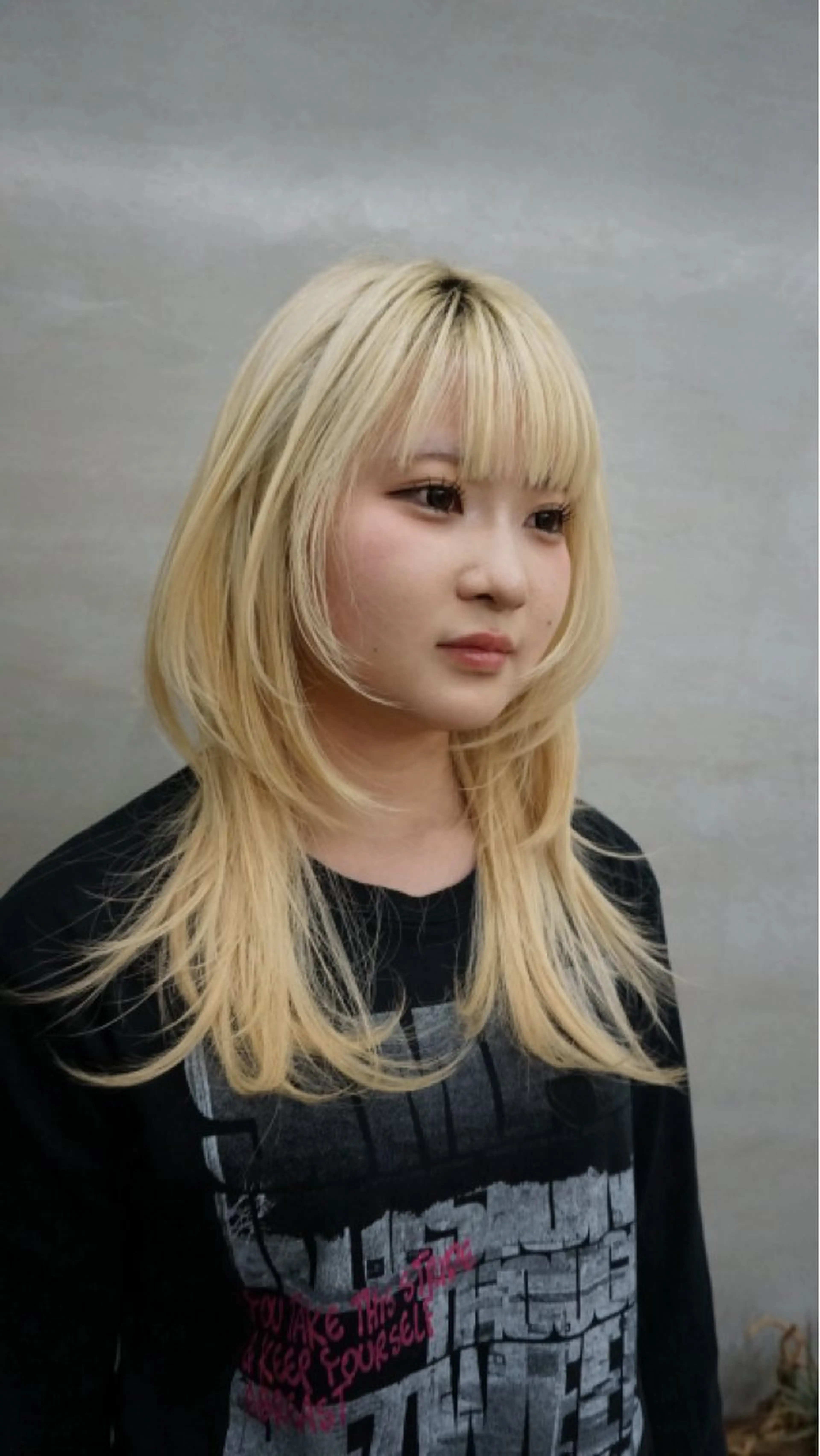 ロング ハッシュカット ｻｶﾓﾄ ﾅｵﾐのヘアスタイル