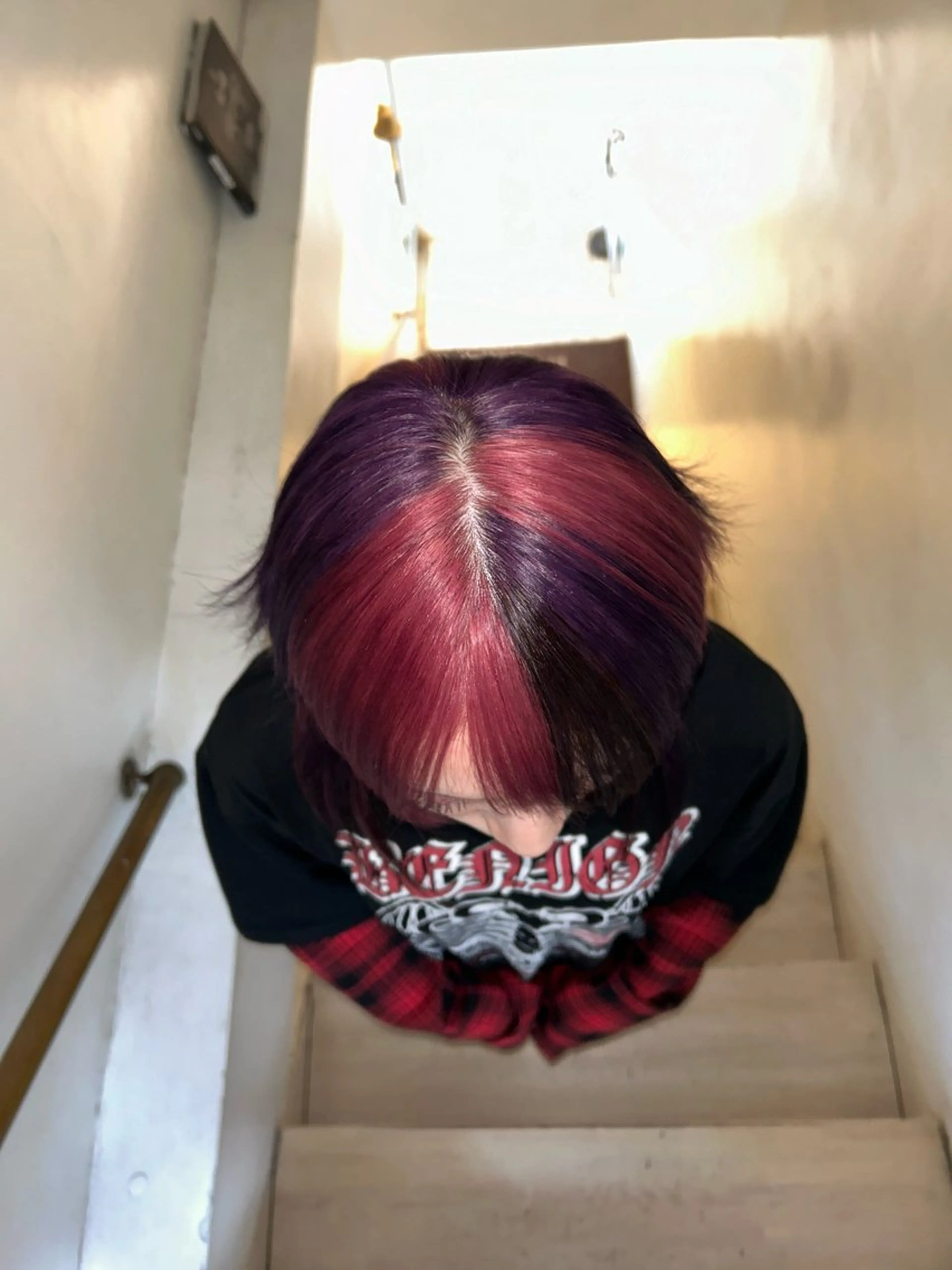 セミロング カラー デザインカラー iris 名駅店所属・colorlist 🖤SARASAのヘアスタイル