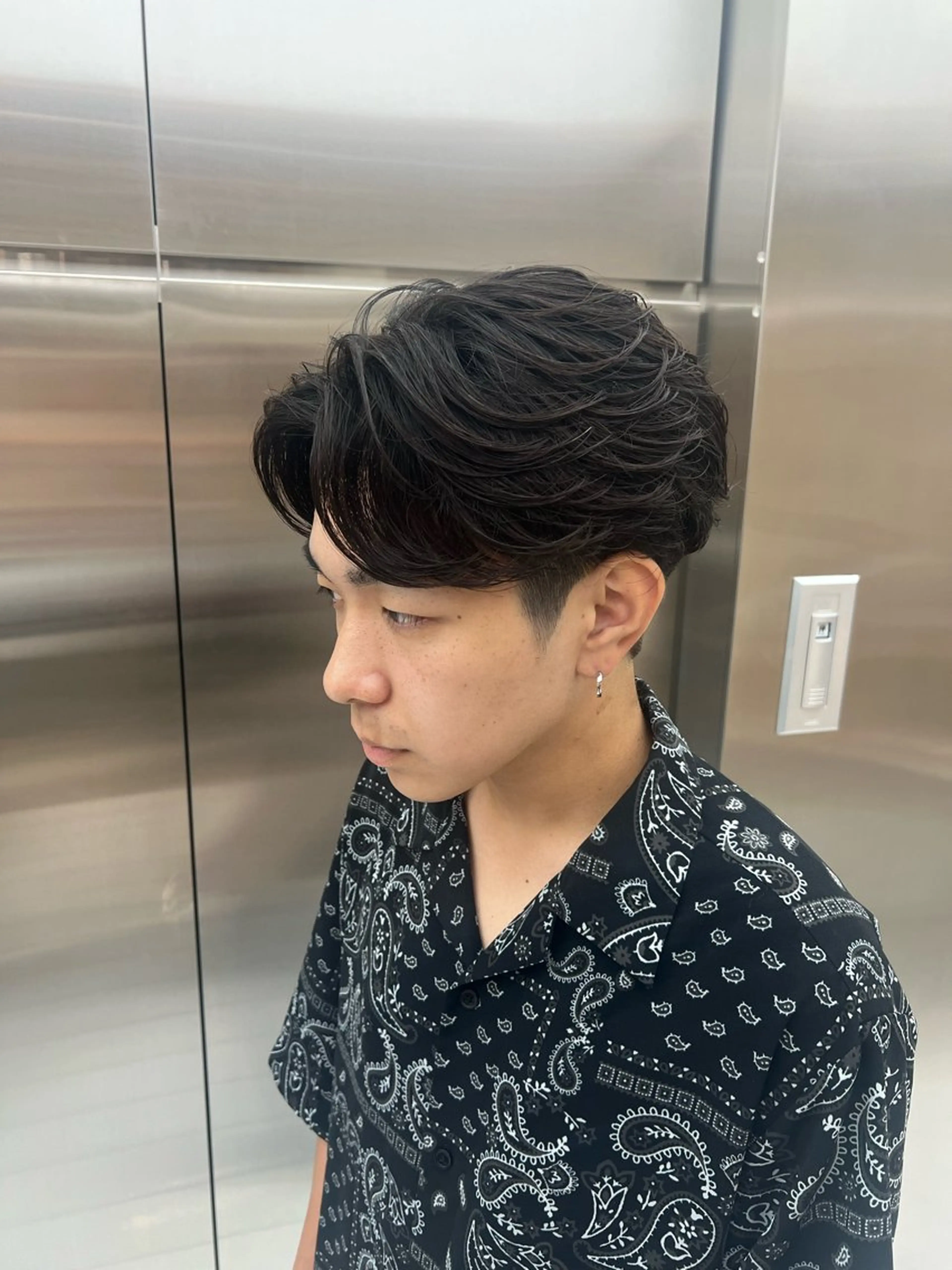 カット＋フェザーパーマ🪶再現性の高いメンズパーマ！の写真