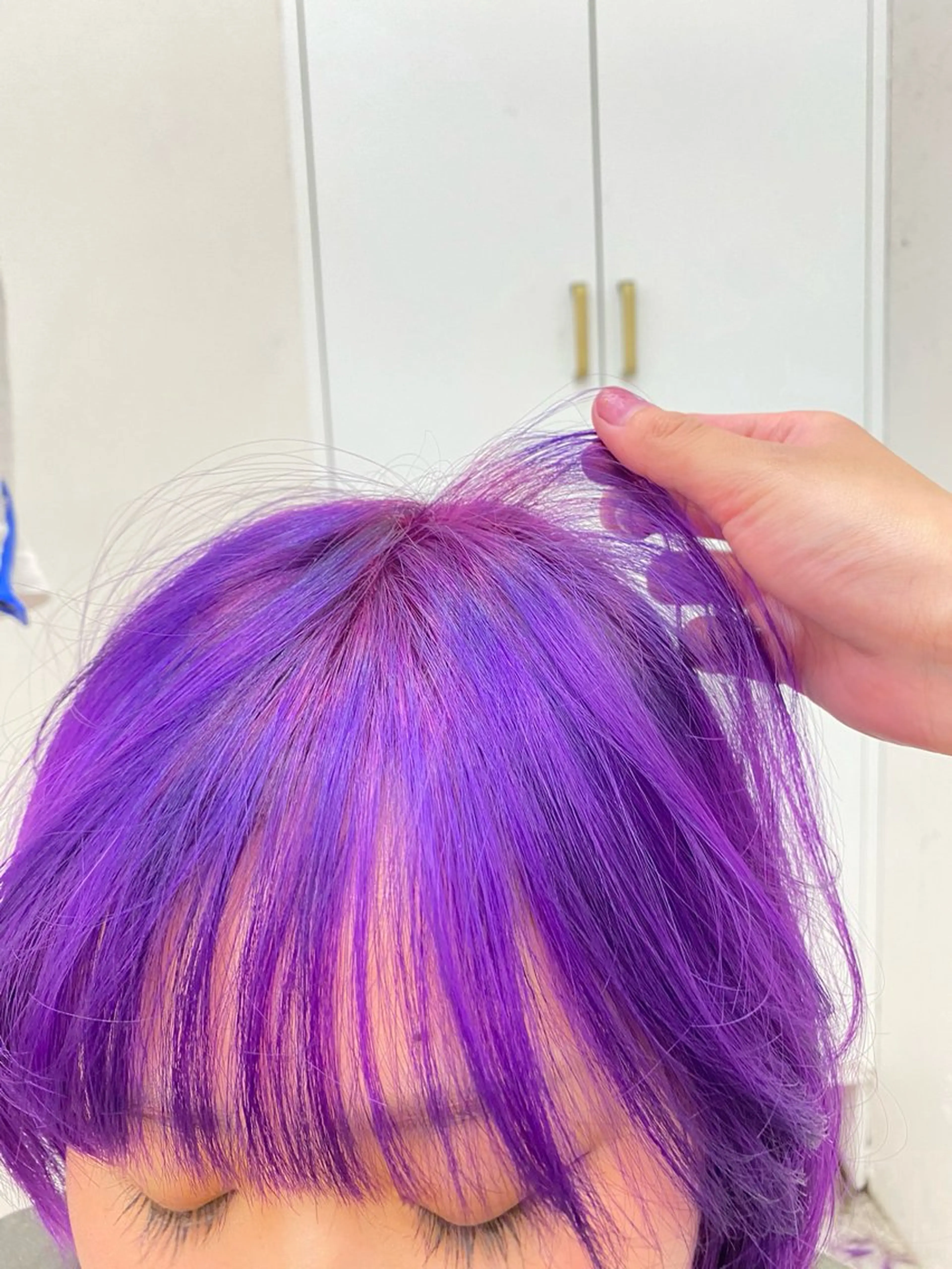 ミディアム カラー デザインカラー ROMMY所属・似合わせヘア 💇🏻‍♀/マリアのヘアスタイル