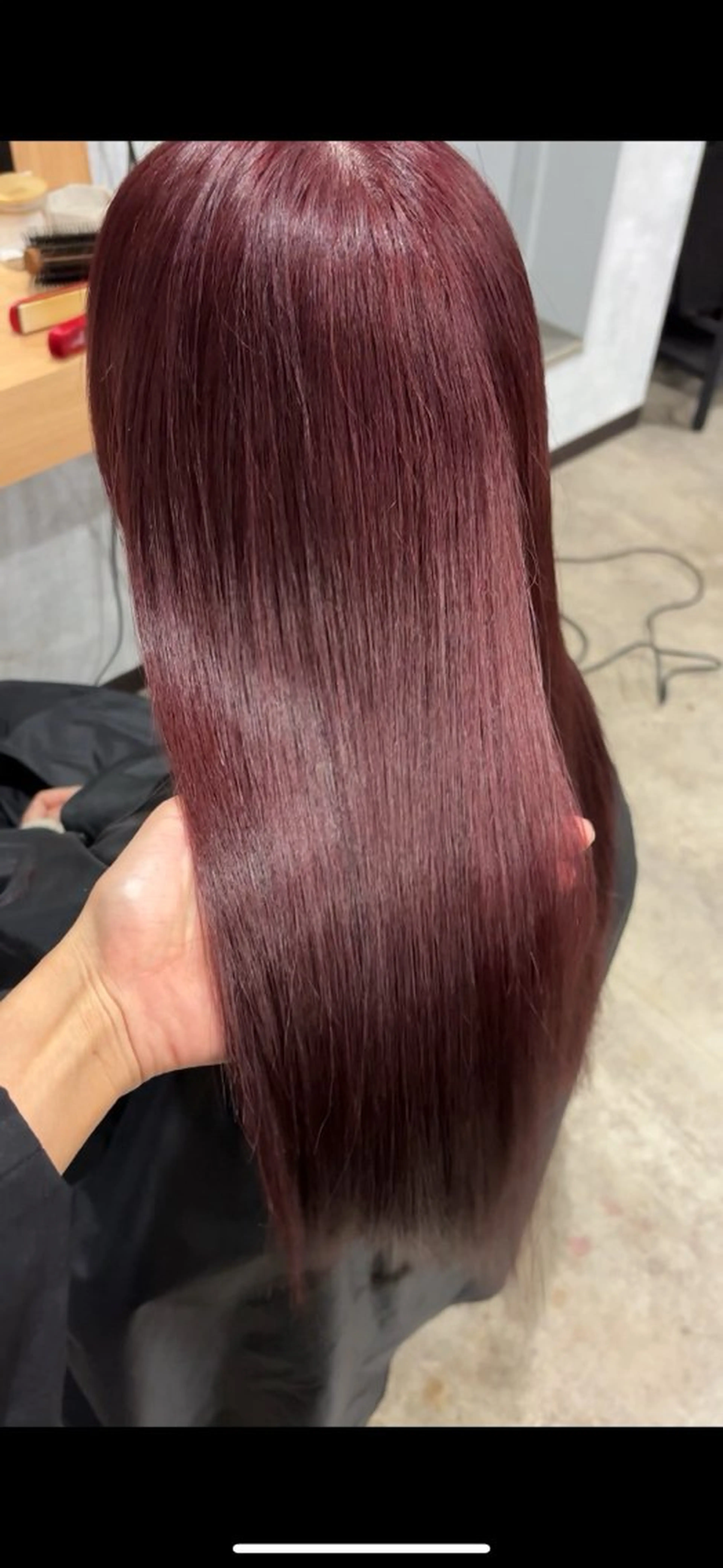 ロング カラー カット ヘアカラー トリートメント 🌐NATSUMI 🌐【寒色カラー】のヘアスタイル