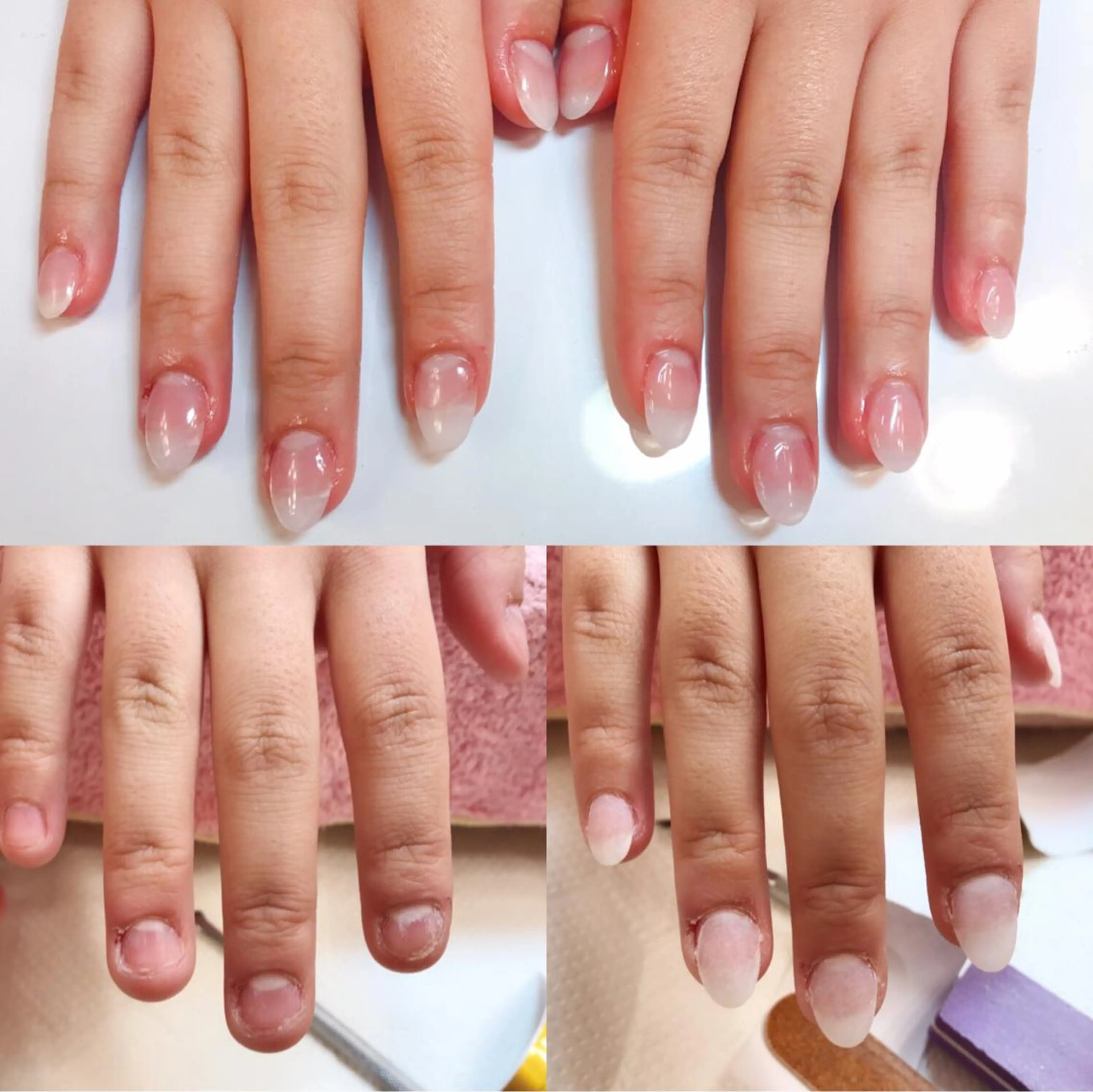 カラー ネイル Q Free nailsのネイルデザイン