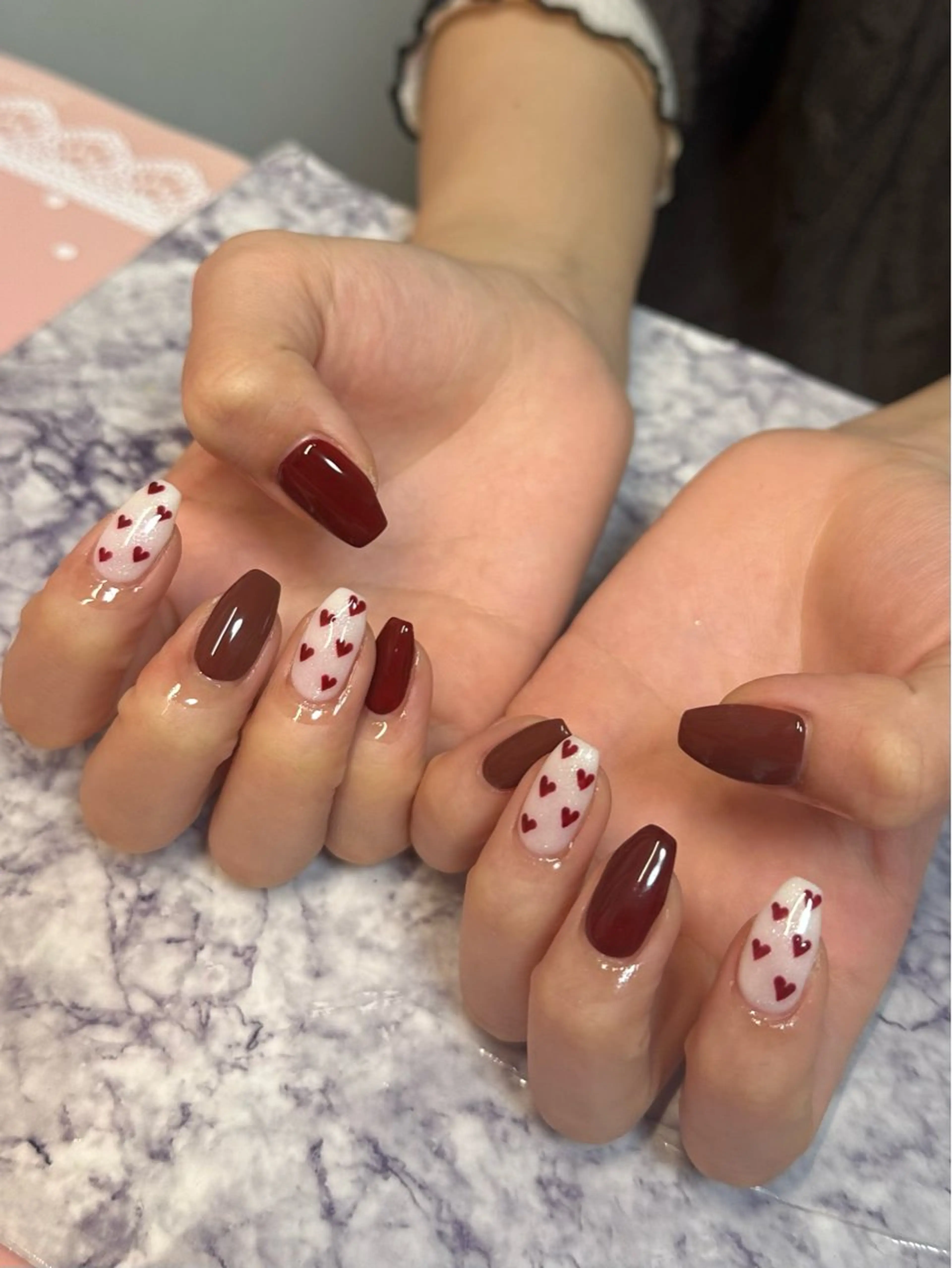 ネイル ハンドネイル フットネイル Pretzels🥨 【プレッツェル】ミウのネイルデザイン