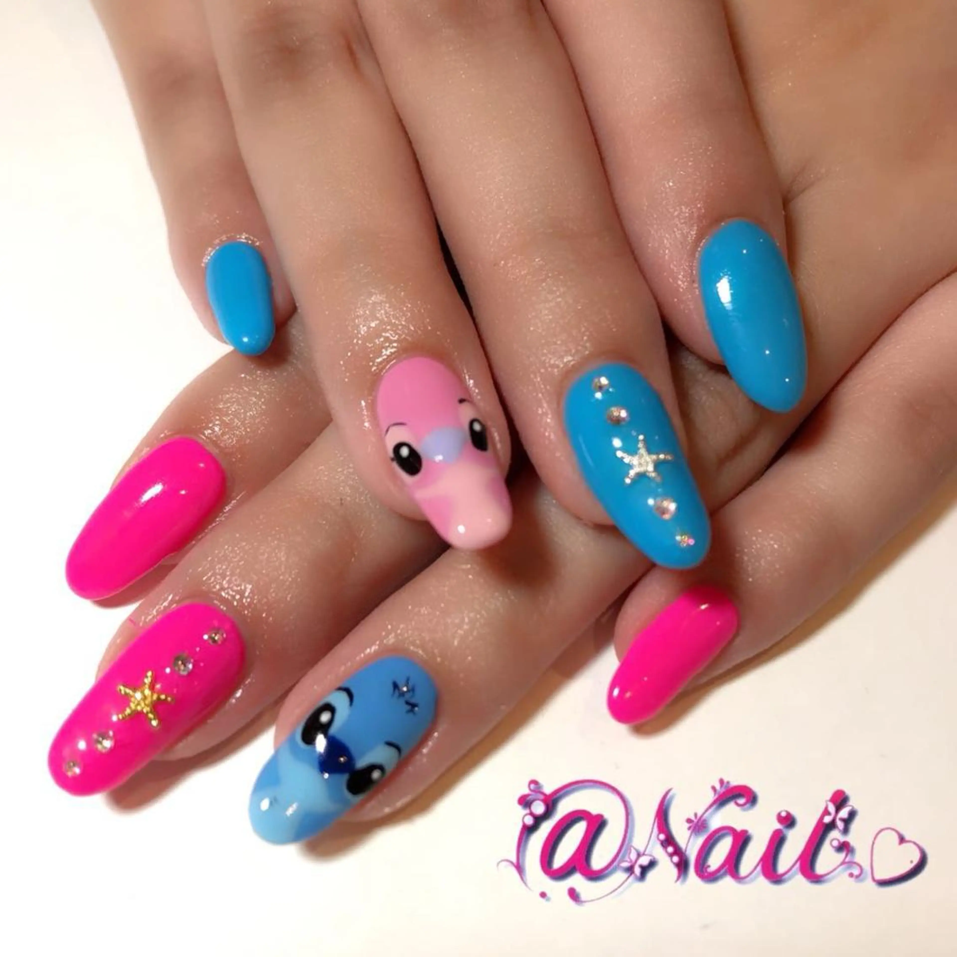 ネイル 小尾 栞のネイルデザイン