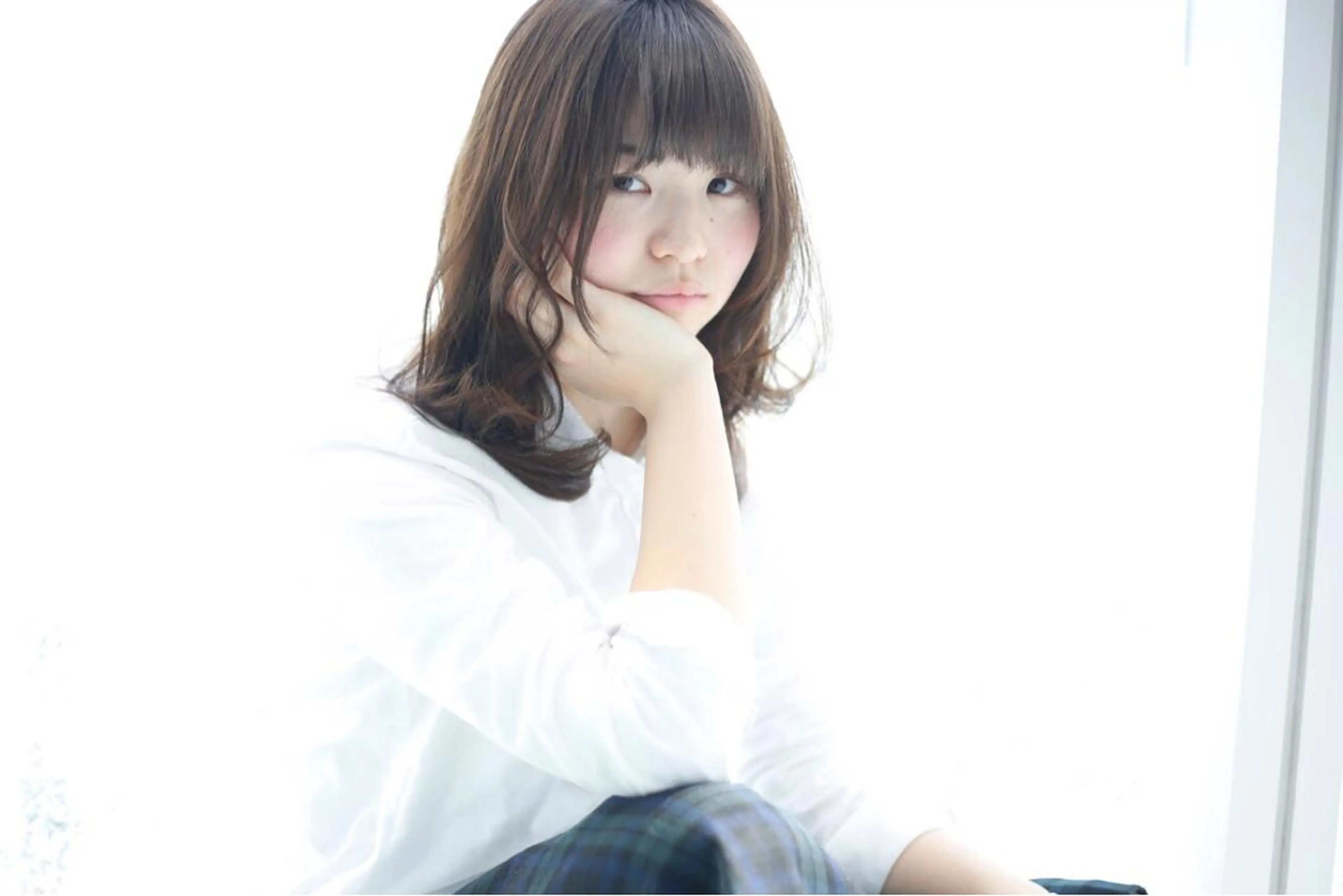 ミディアム Re:ta Hair 飯田淳平のヘアスタイル