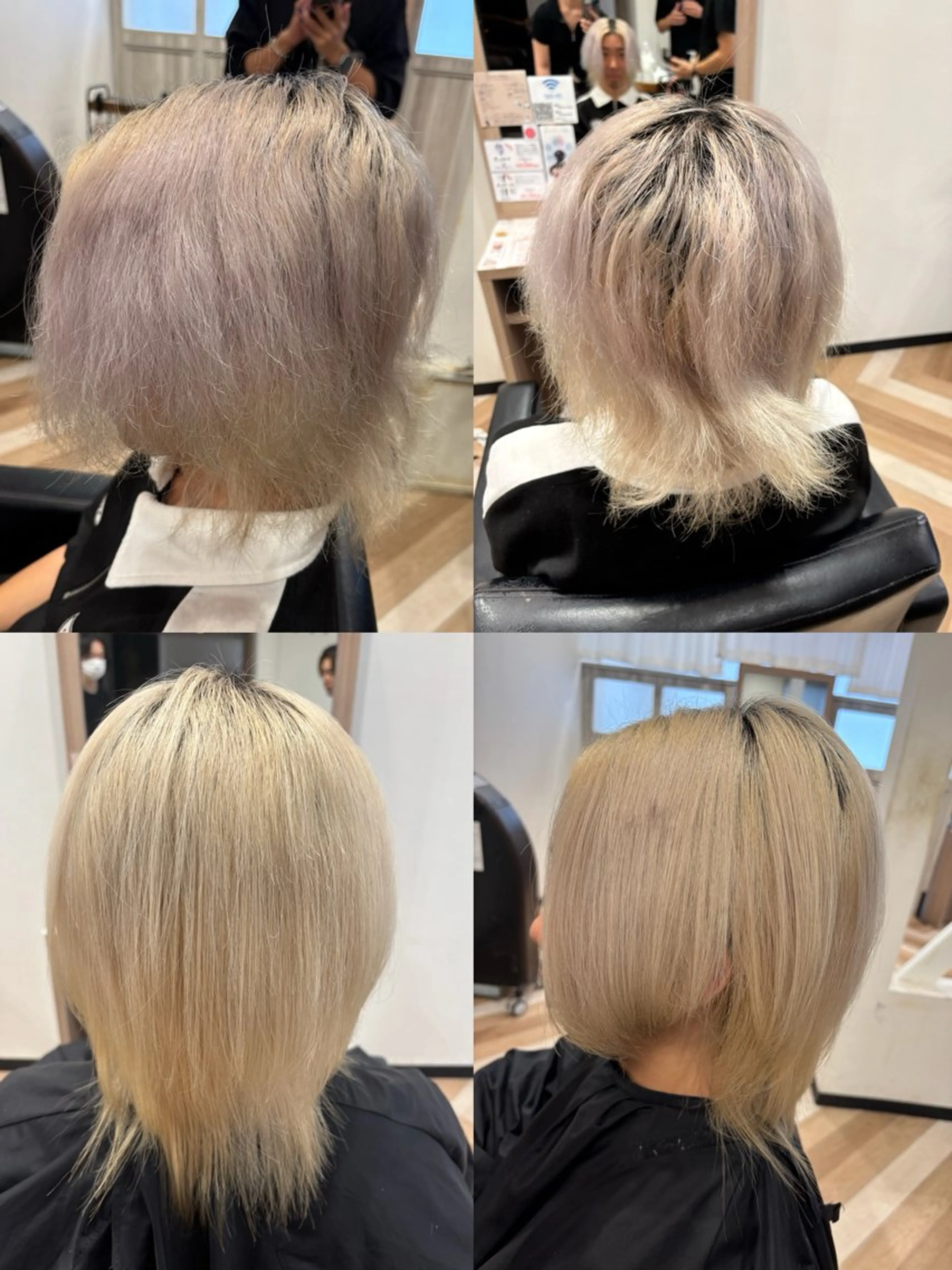 【🆕髪質改善】🌸ヒートケアポテンツァ🌸 髪のゆがみ補正＋乾かすだけでまとまる髪へ✨️の写真