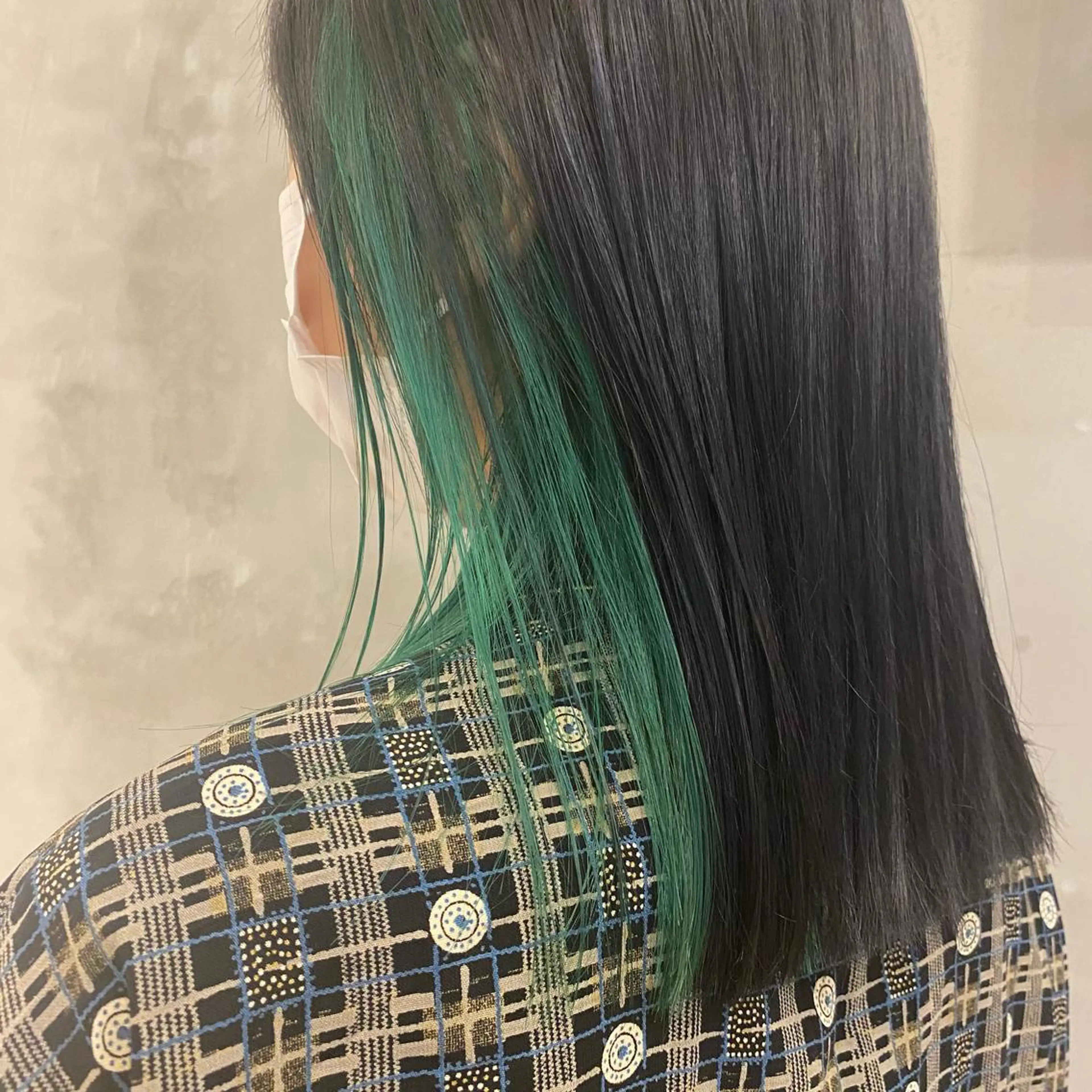 セミロング カット ヘアカラー トリートメント 顔周りcut・ご相談 ＝新宿しずく🇰🇷のヘアスタイル