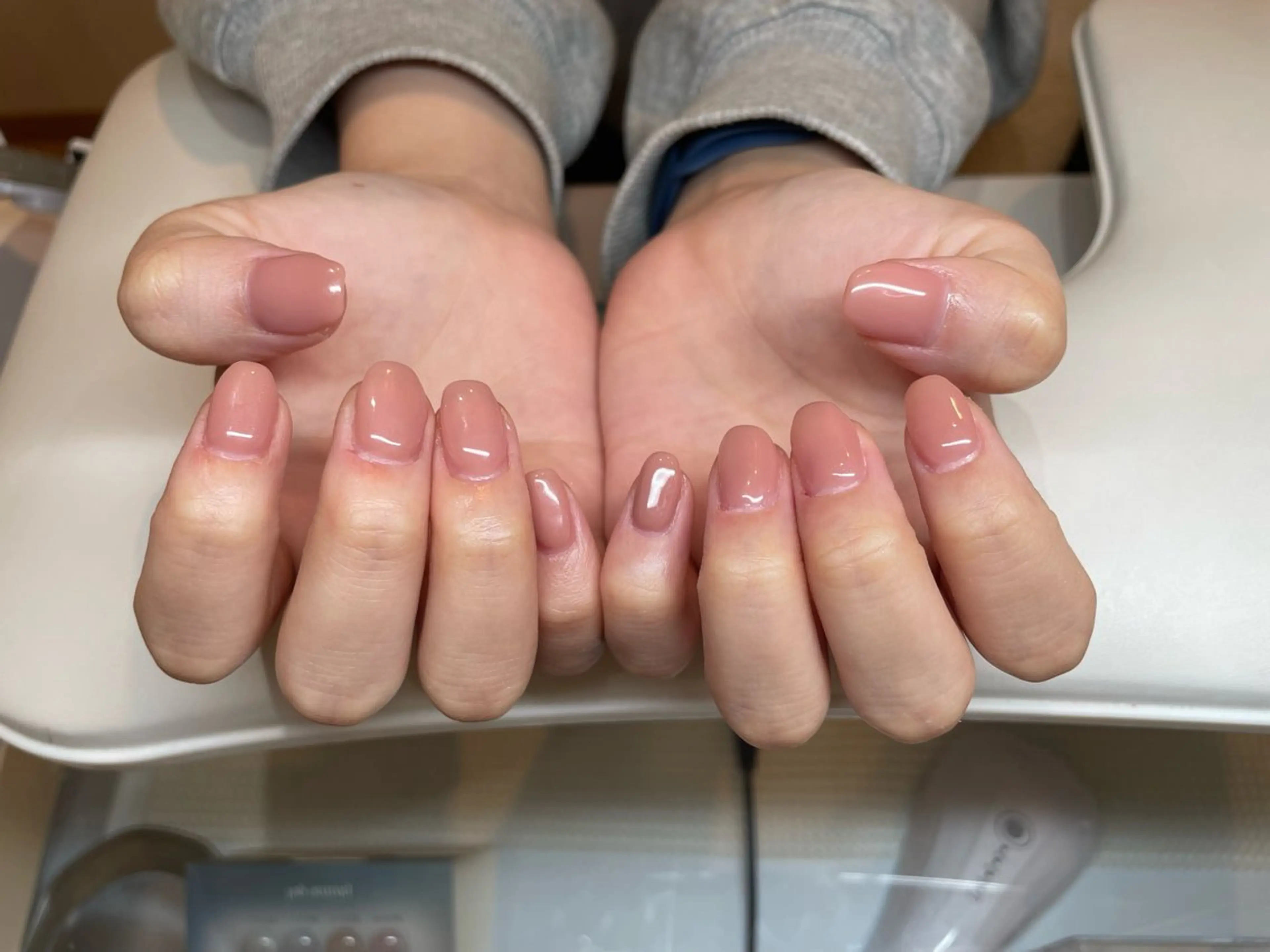 ネイル オフィスネイル ワンカラーネイル b’6 by Stir所属・b’6 Ayakaのネイルデザイン