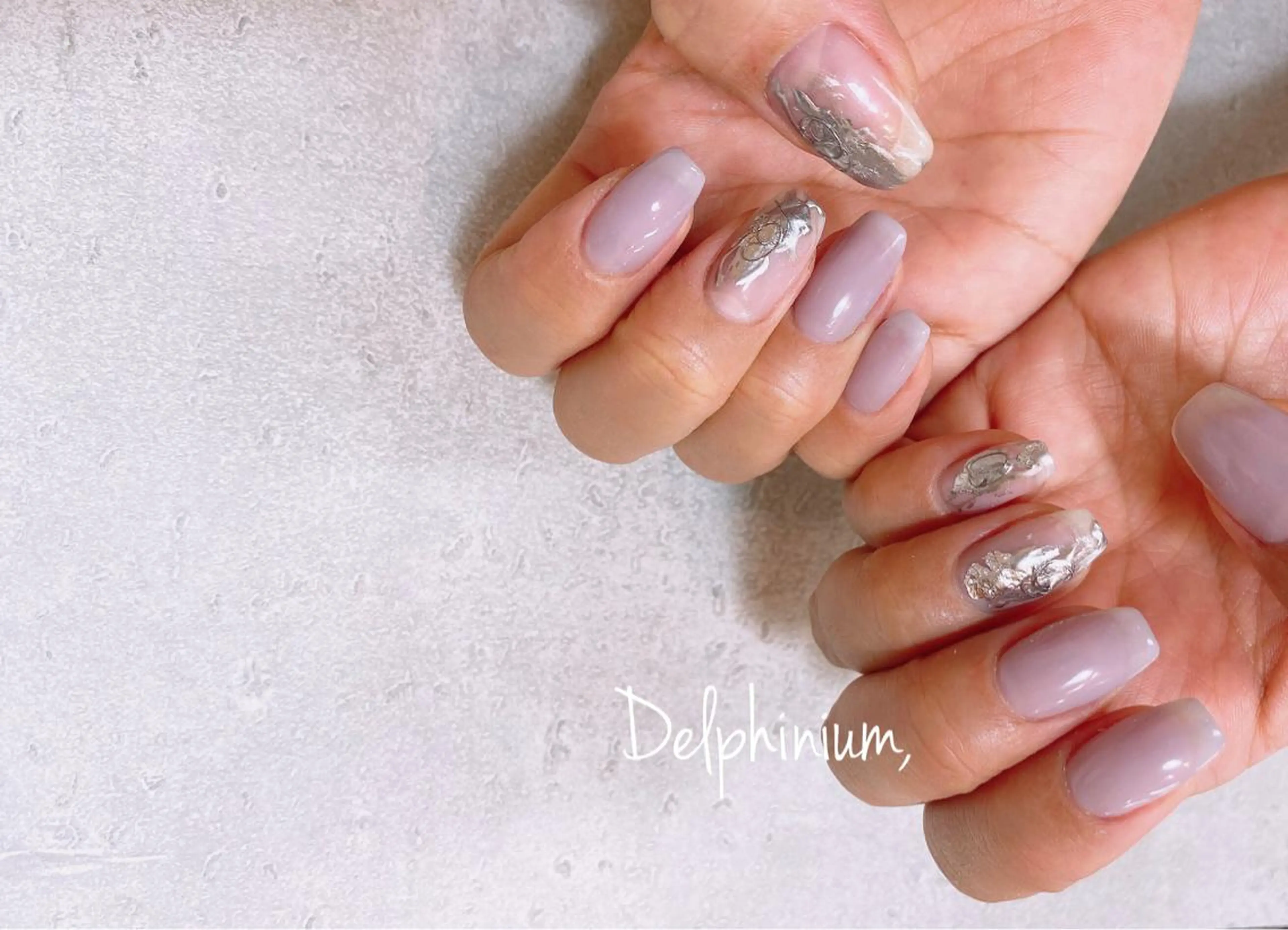 ネイル アートネイル シンプルネイル 岡本 友恵のネイルデザイン