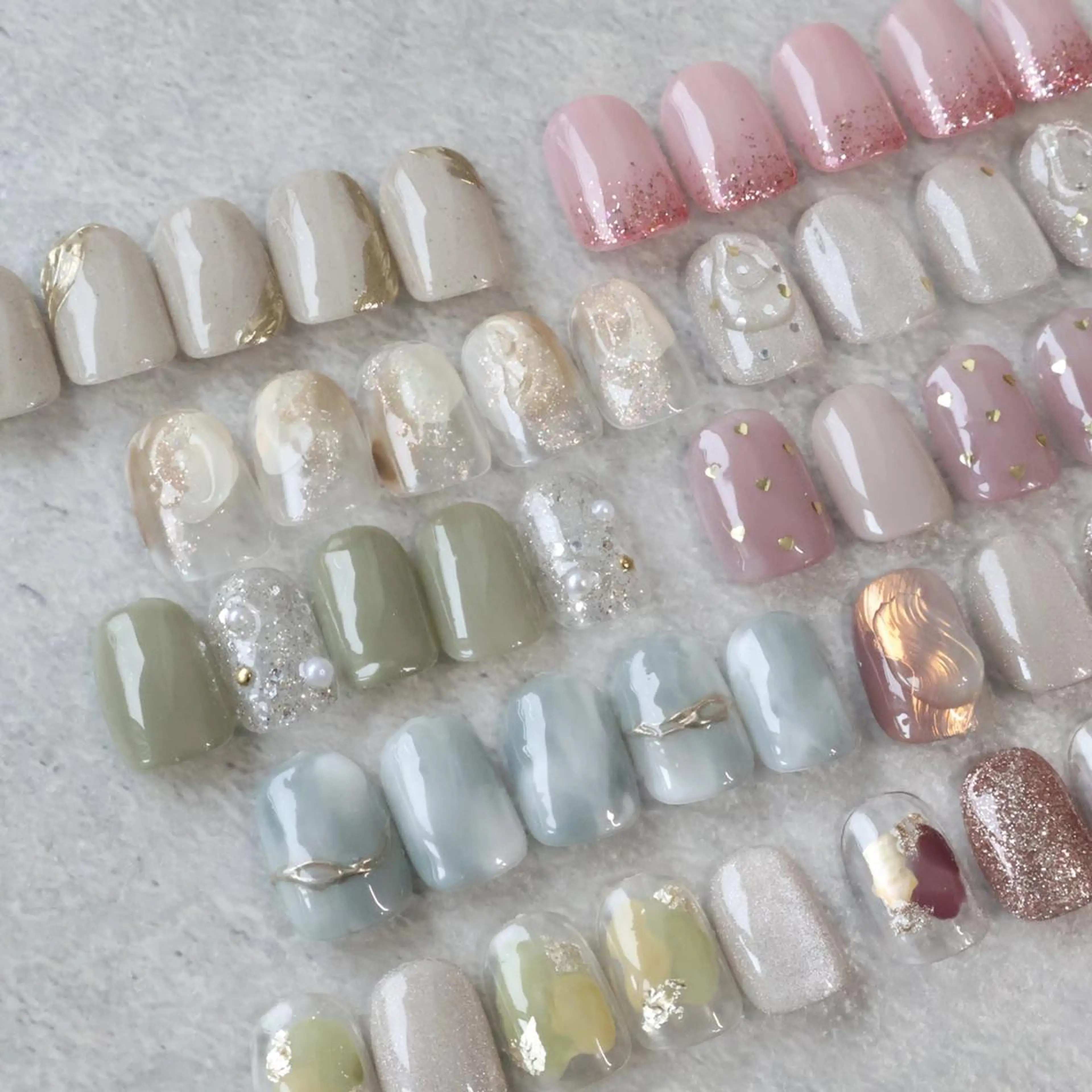 ネイル ハンドネイル tulle【チュール 】HIKARIのネイルデザイン