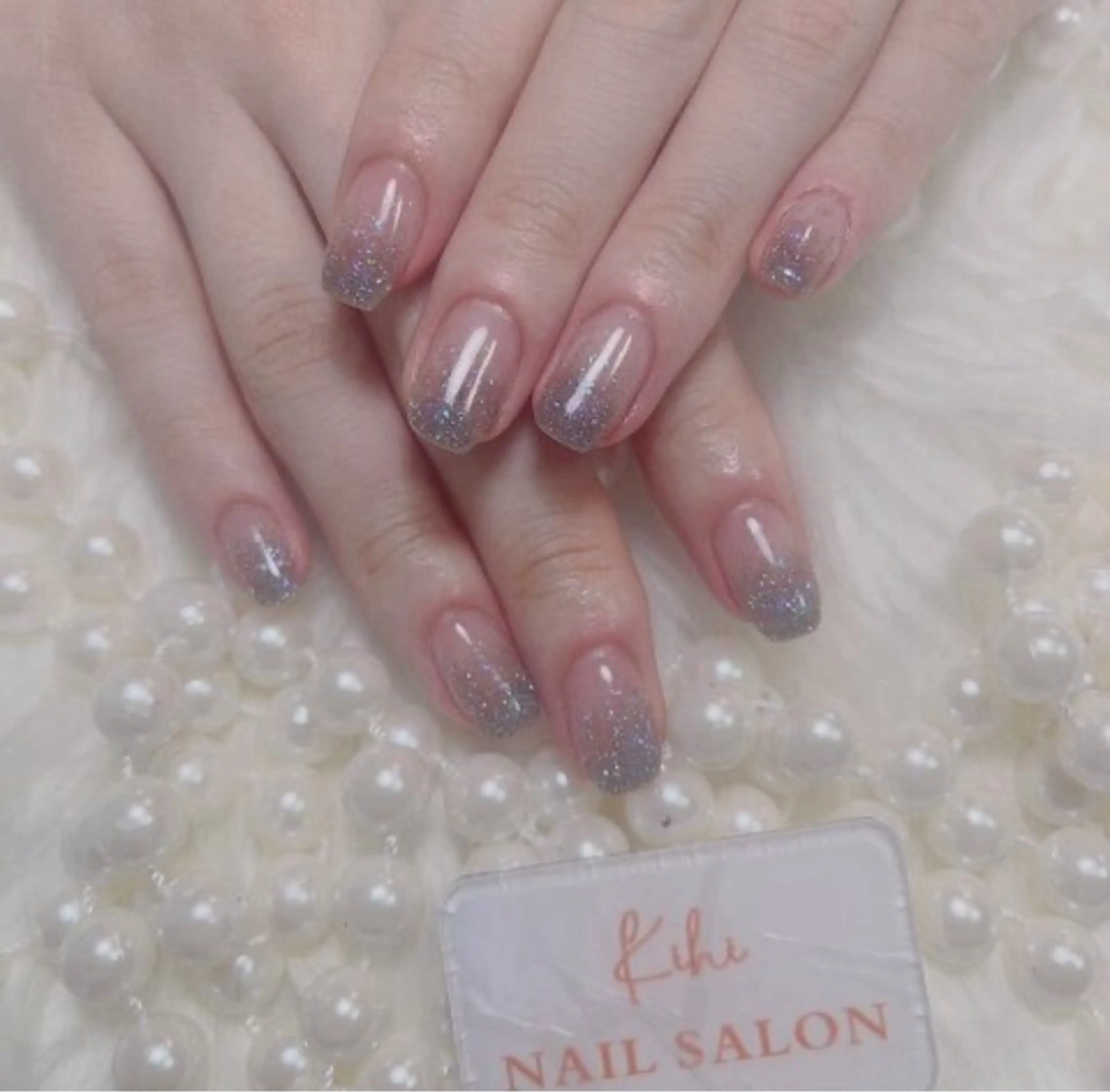 ネイル アートネイル フレンチネイル ジェルネイル グラデーション 韓国ネイル 村中 ハナのネイルデザイン