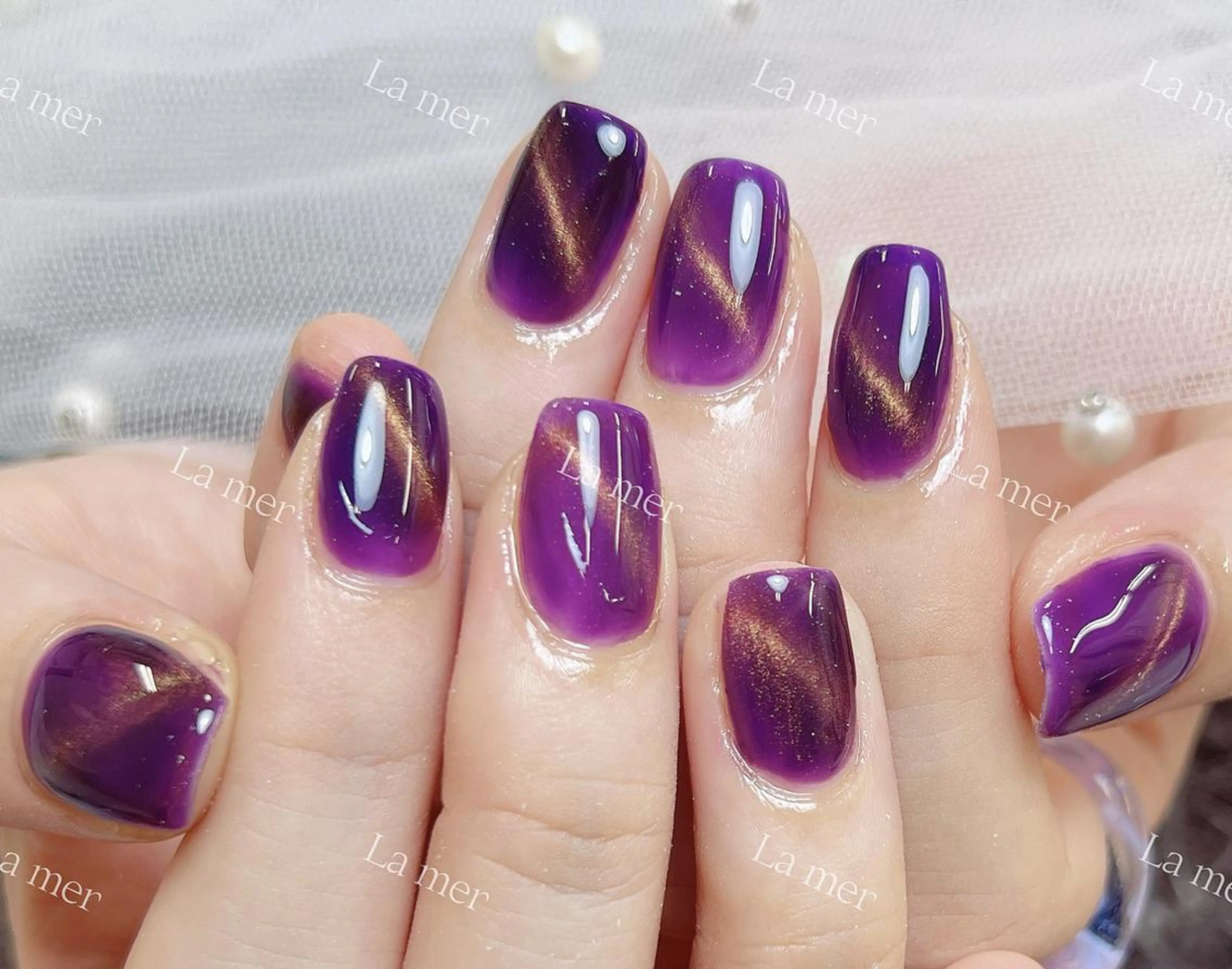 💅ハンド💅初回ソフトジェルオフ無料　💖マグネットワンカラー・フラッシュワンカラー🌈2色まで🌈の写真