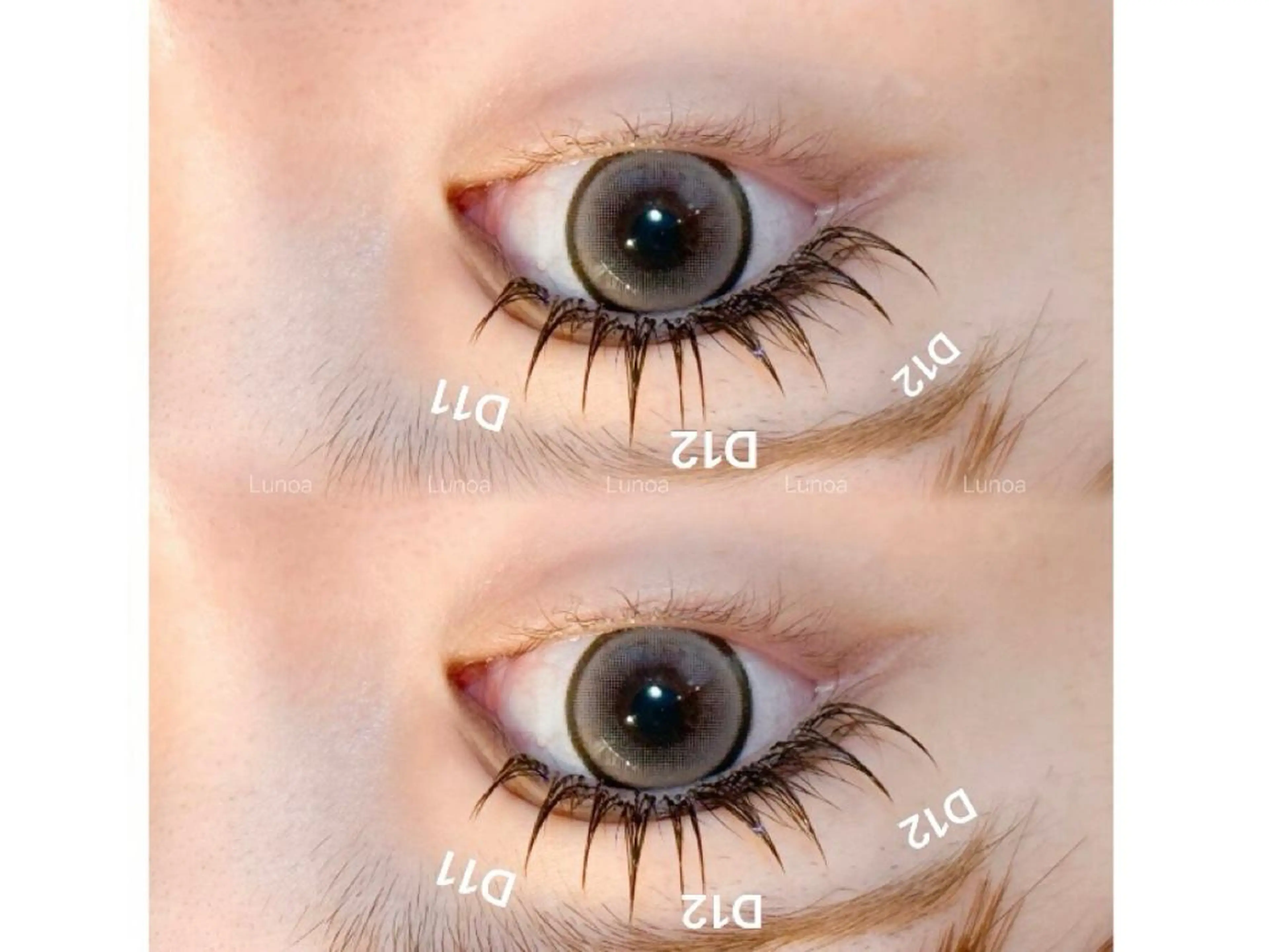 マツエク・マツパ @lunoa. _01のマツエク・マツパデザイン